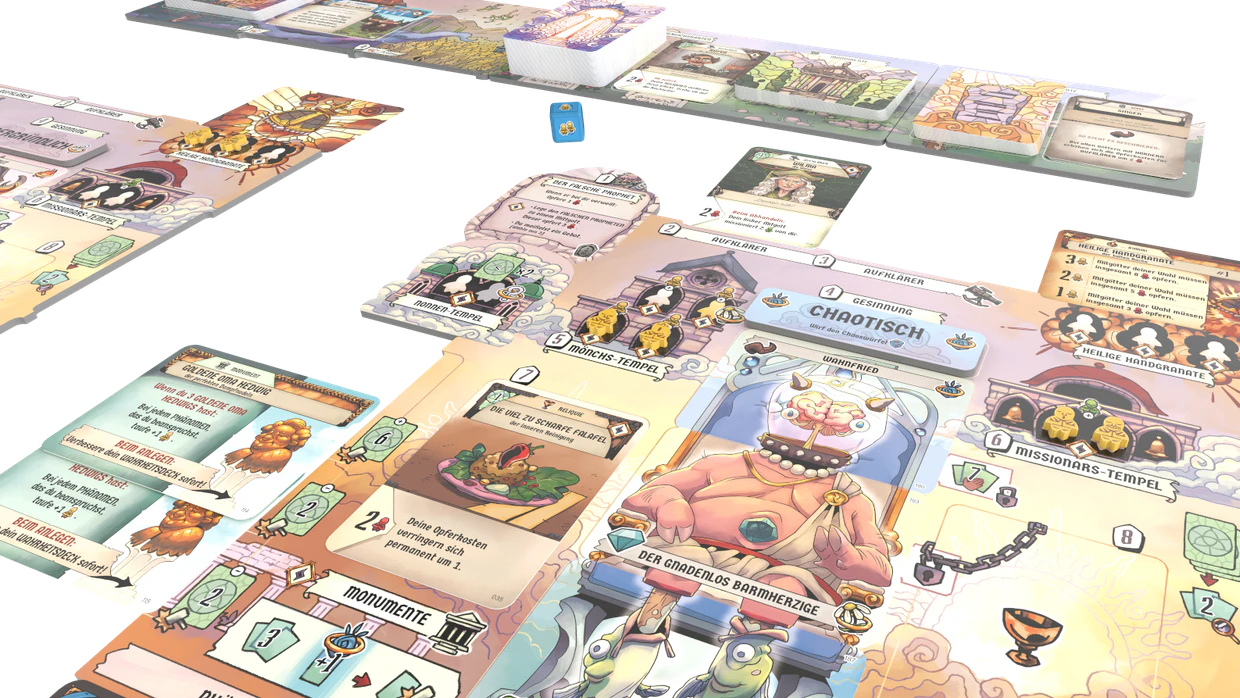 Ein Blick auf das Spielfeld von "Believe in me! (please)".