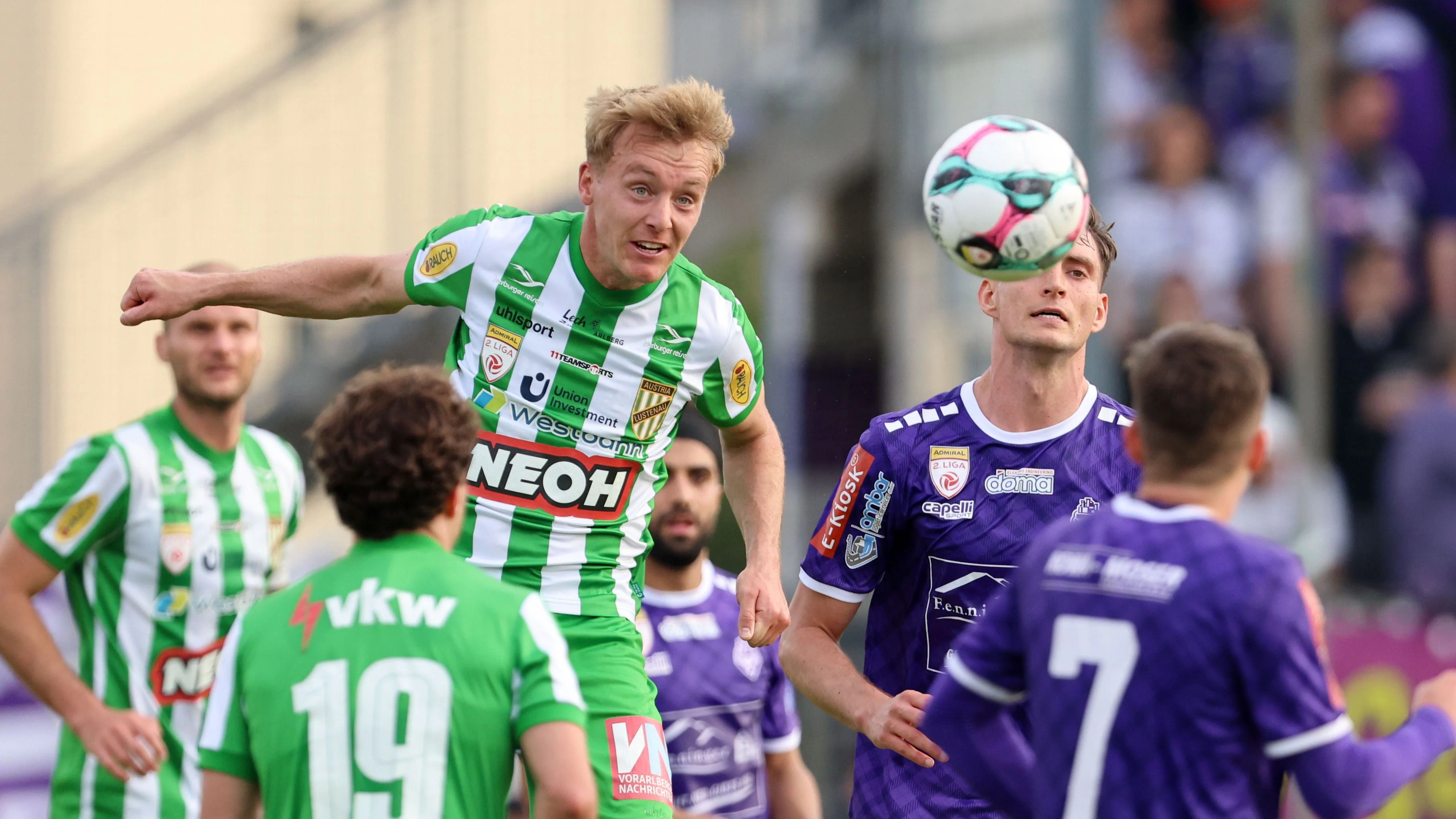 SALZBURG,AUSTRIA,08.MAY.26 - SOCCER - ADMIRAL 2. Liga, SV Austria Salzburg vs SC Austria Lustenau. Image shows Lukas Ibertsberger (A.Lustenau). Photo: GEPA pictures/ Mathias Mandl