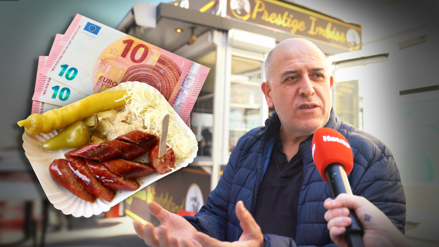Würstelstand-Betreiber alman Dursun im 