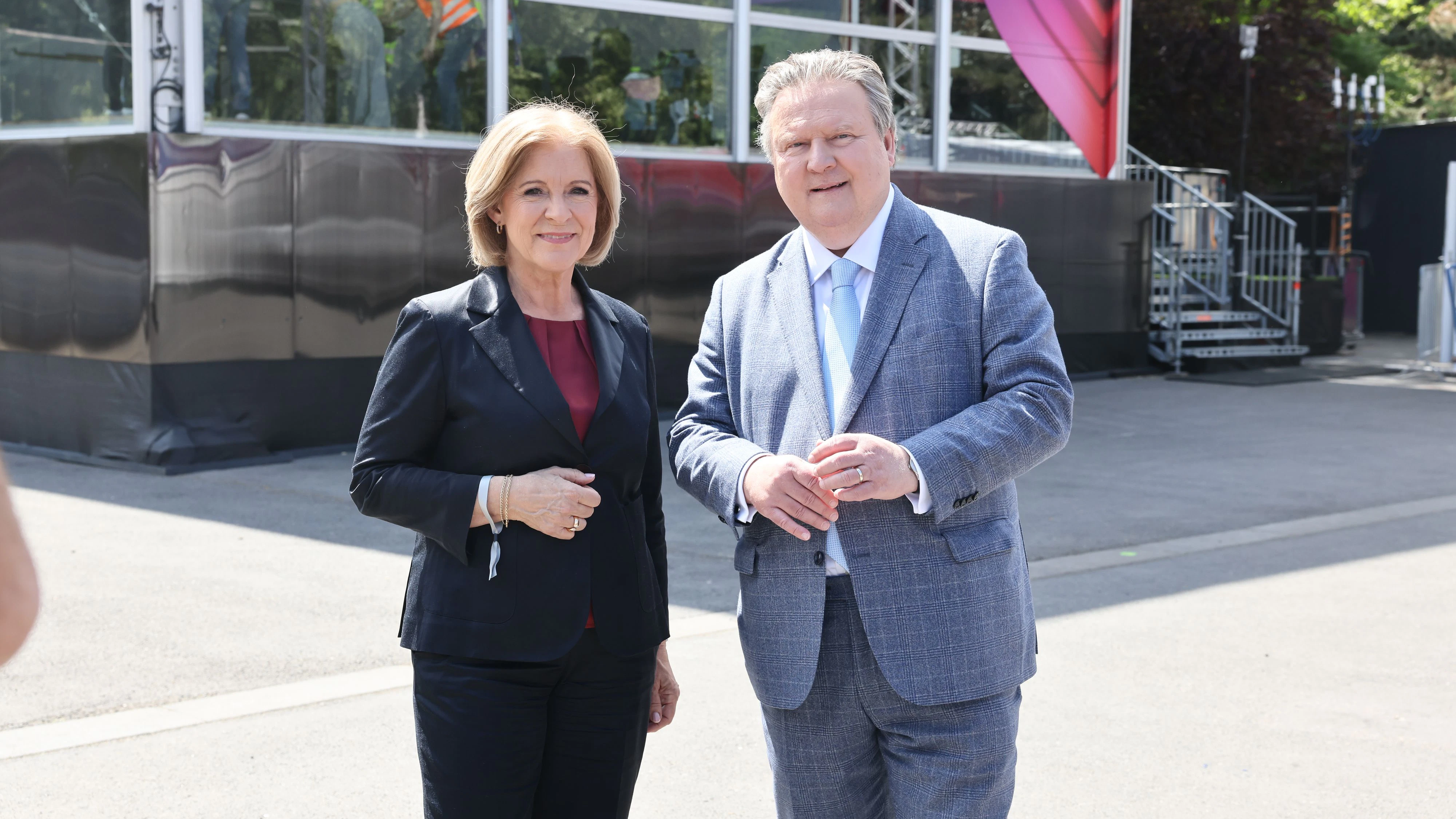 Bürgermeister Michael Ludwig (SP) und ORF-Chefin Ingrid Thurnher.