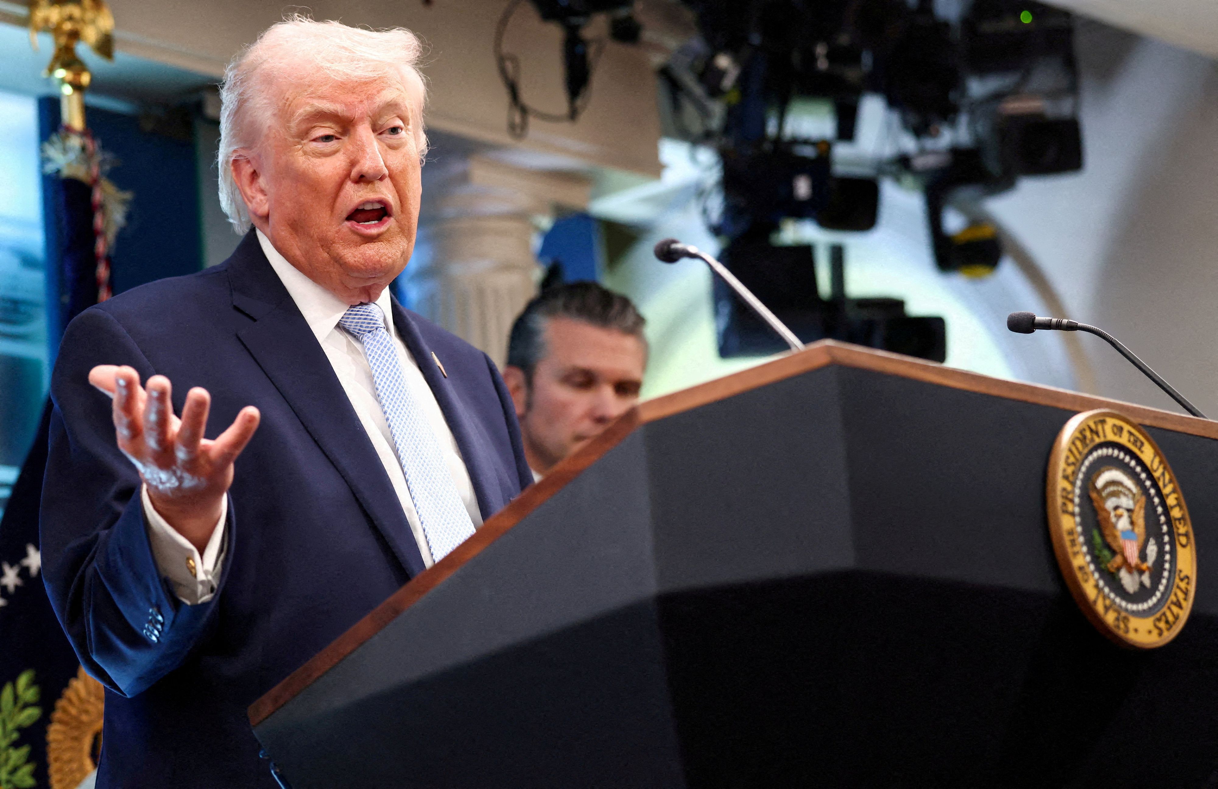 US-Präsident <strong>Donald Trump</strong> vermittelte eine dreitägige Feuerpause im Ukraine-Krieg