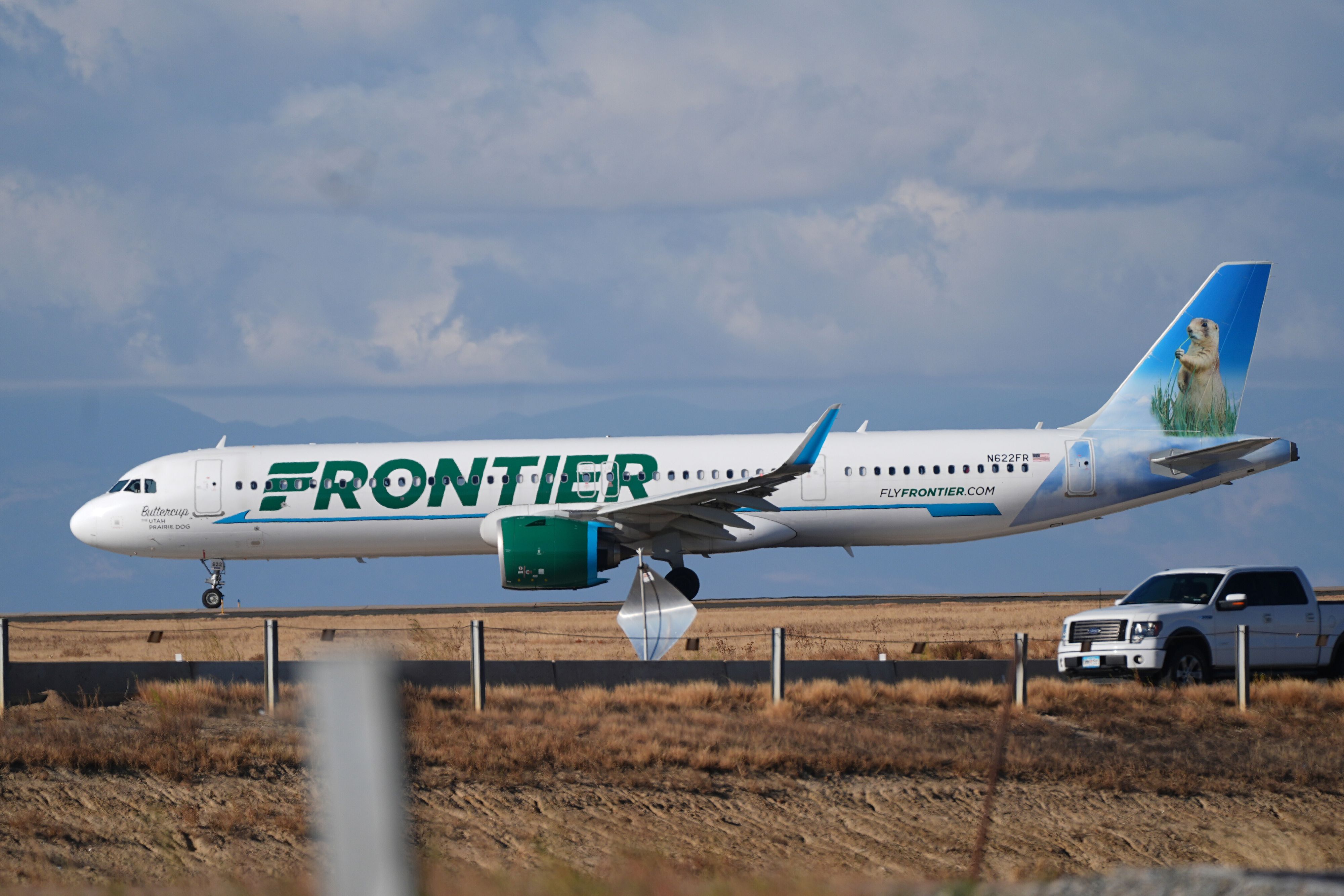 Eine Passagiermaschine der Fluggesellschaft Frontier war in den tödlichen Zwischenfall verwickelt.