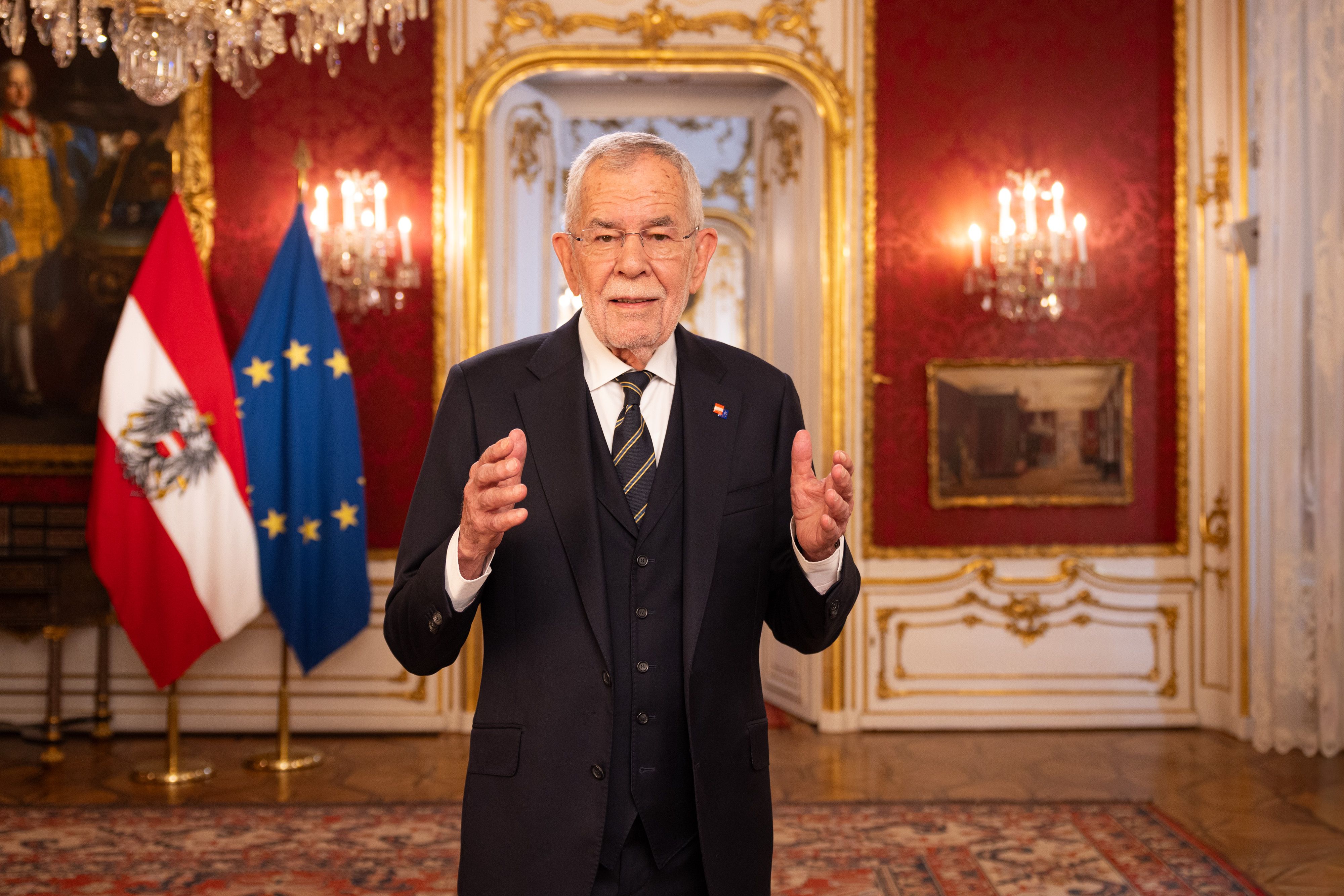 Bundespräsident Alexander Van der Bellen hielt am Europatag, den 9. Mai, eine TV-Ansprache an die Europäerinnen und Europäer und alle, die in Europa leben.