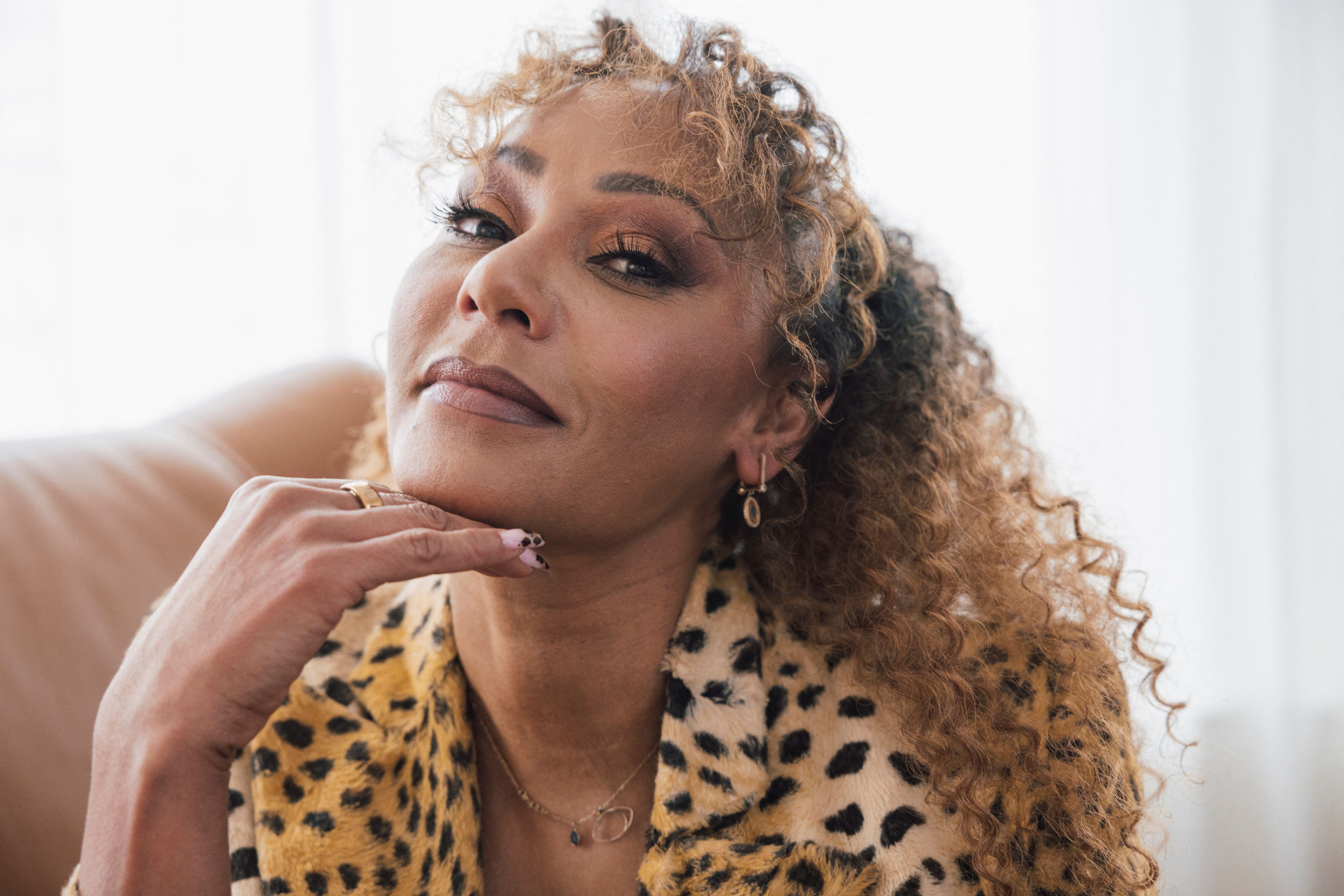 Melanie Brown, vielen Spice-Girls-Fans als Mel B bekannt, bei einem Fotoshooting in New York, 2024.