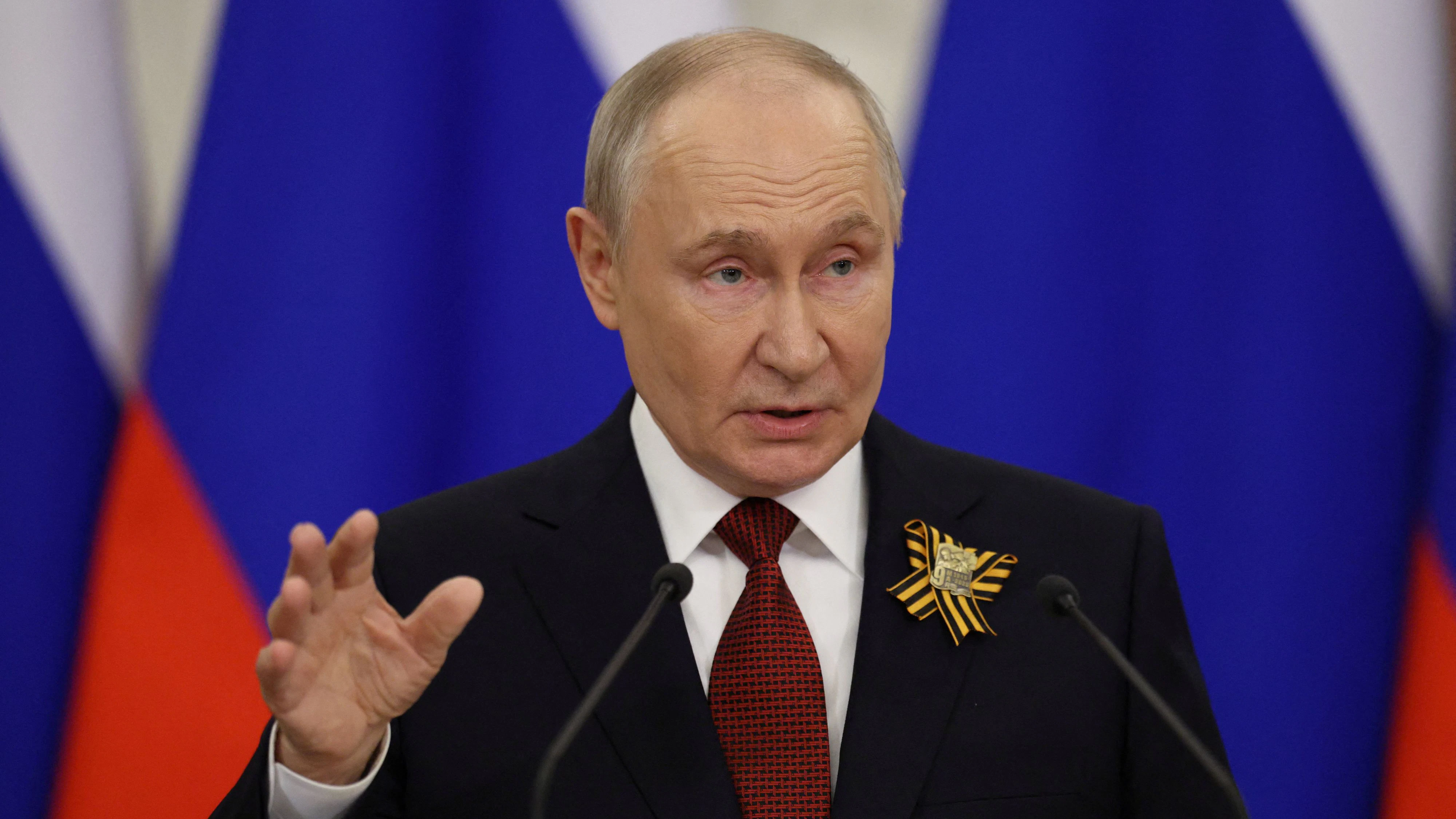 Russlands Präsident Wladimir Putin lässt mit einer Aussage zum Ukraine-Krieg aufhorchen.