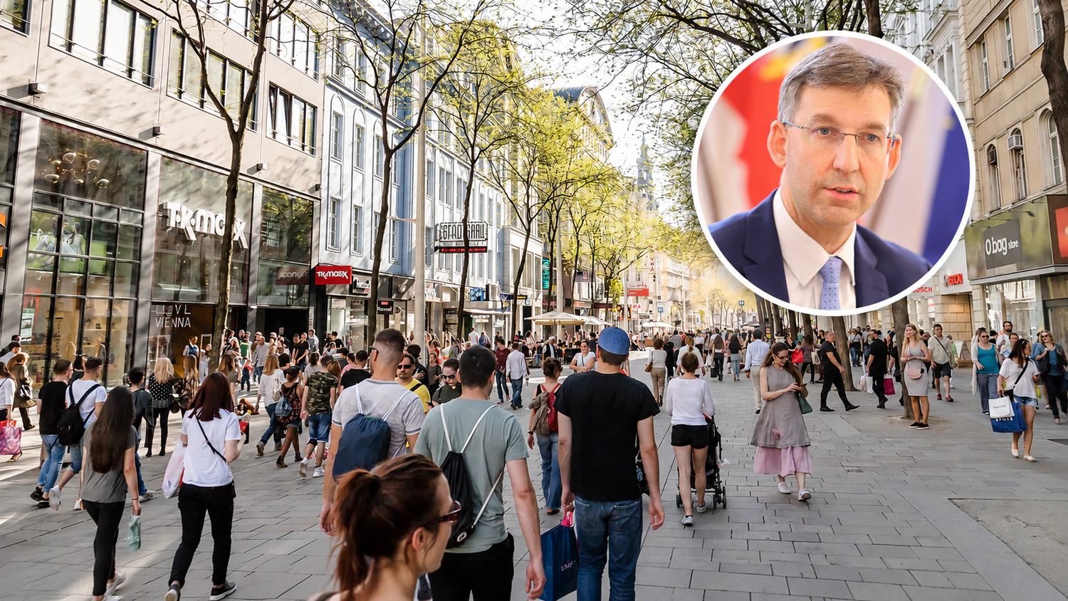 Geht es nach ÖVP-Wien-Chef Markus Figl könnte die Mariahilfer Straße auch an Sonntagen so aussehen. 