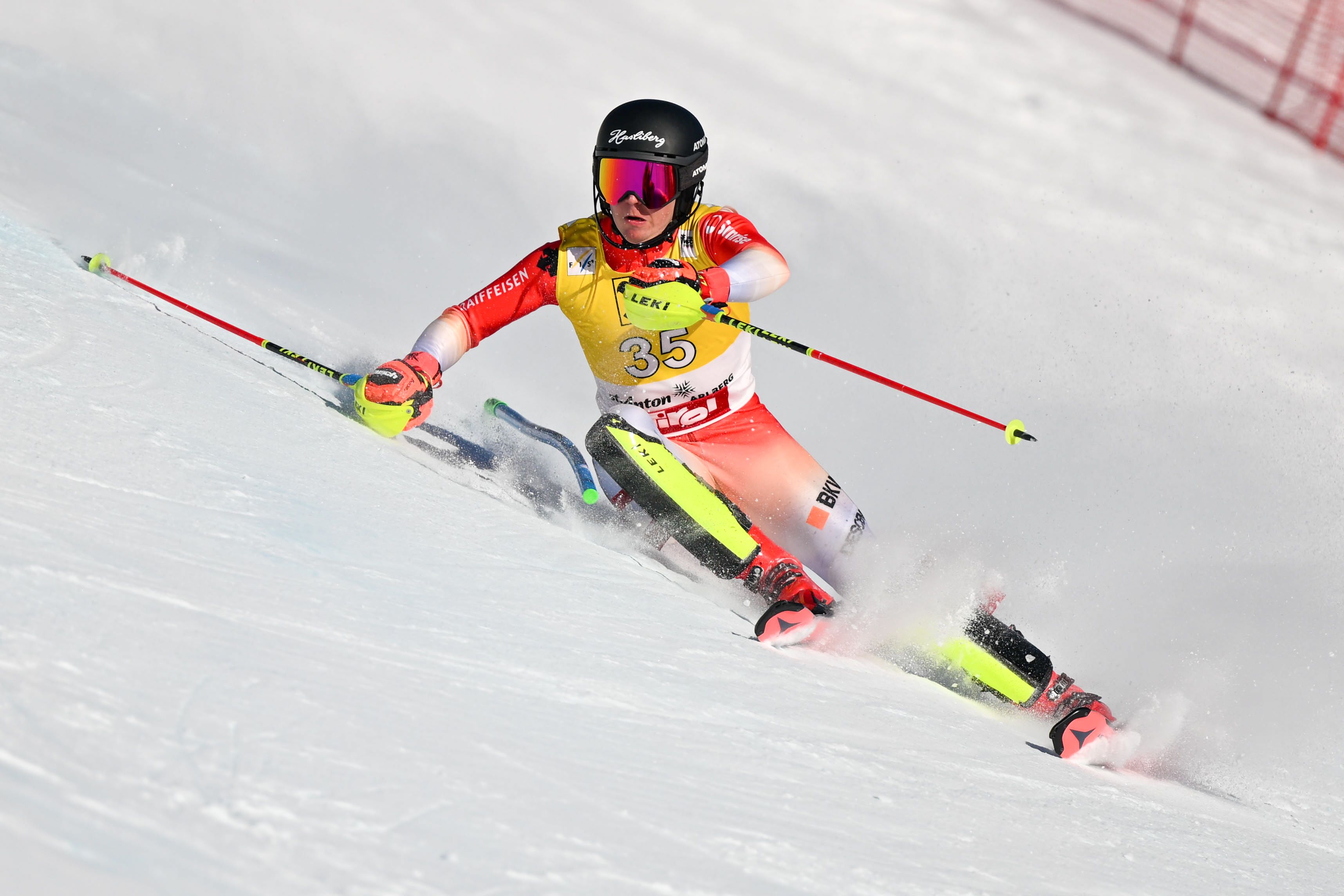Kilian Abplanalp sagt der Ski-Piste auf Wiedersehen.