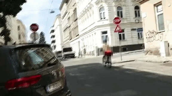 Radler pfeifen auf Regeln! Wiener warnt vor Kreuzung