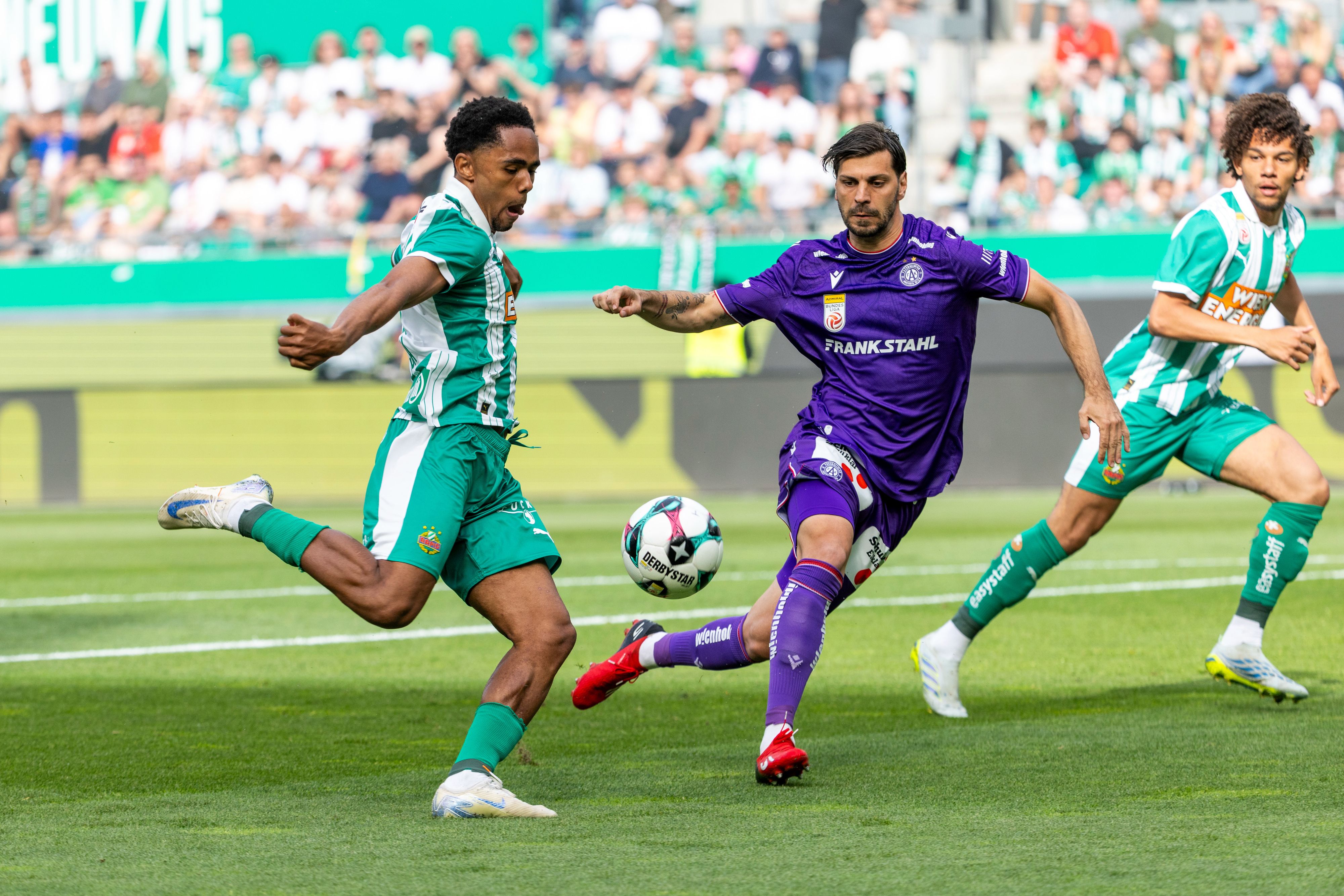 Rapid gegen die Austria