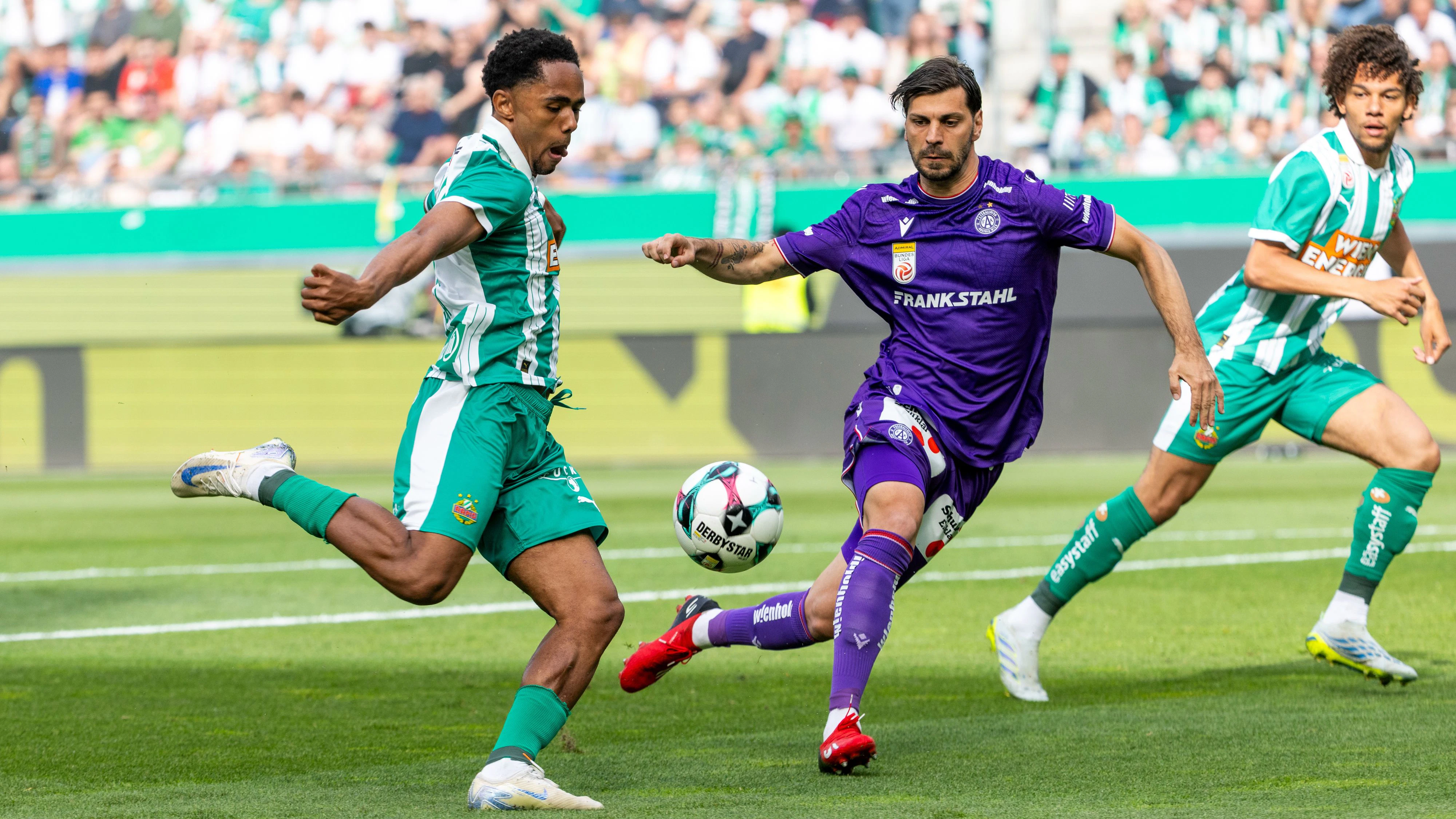 Rapid gegen die Austria