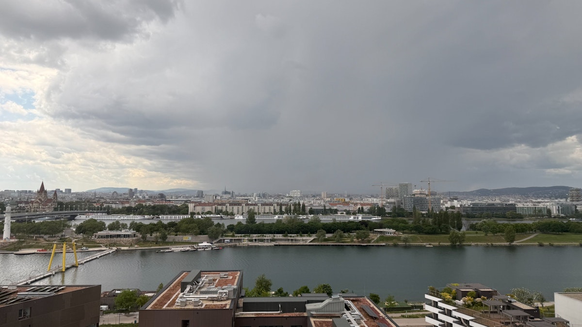 Wien im Griff von Unwettern: Hagel und Starkregen drohen