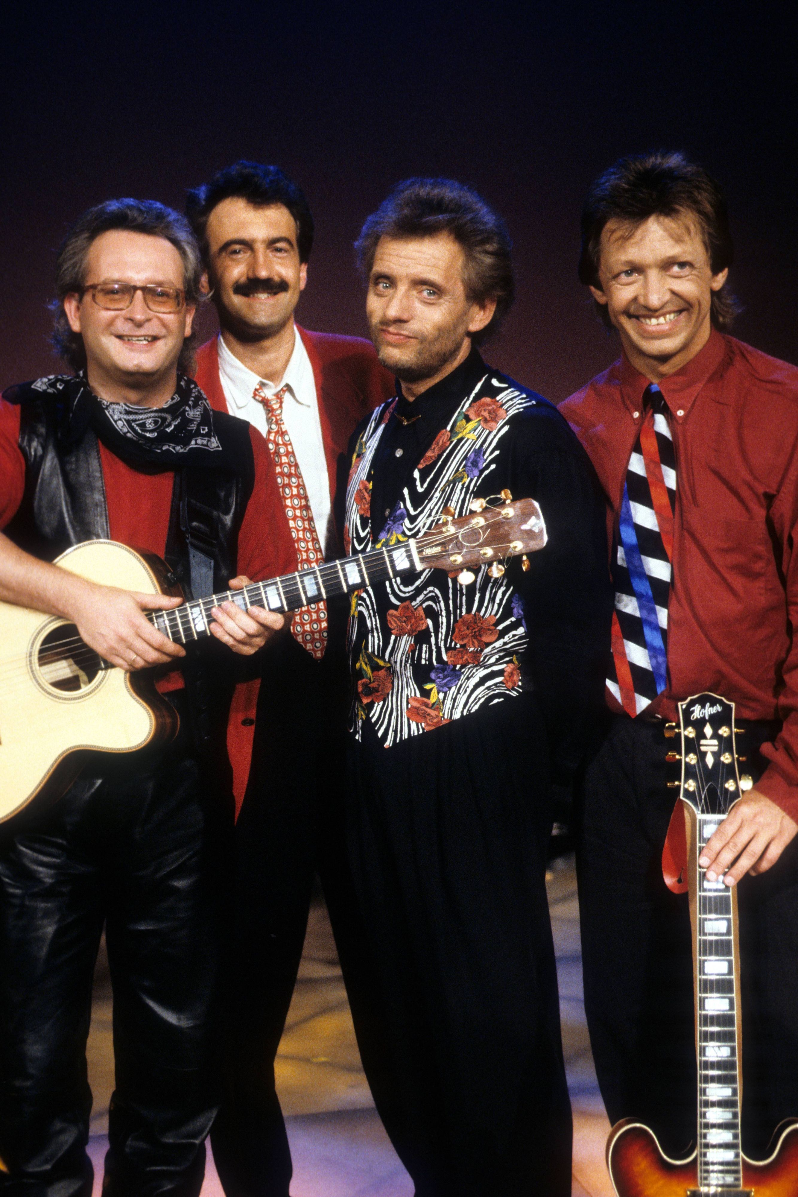 Gerade in den 80er-Jahren prägte Peter Volkmanns (2.v.r.) Stimme die Musik von <strong>Relax</strong> und trug zum aufsteigenden Erfolg der Band bei.