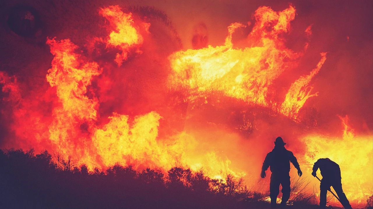 Heute.at - Fotograf zeigt das Grauen nach Chile-Waldbrand