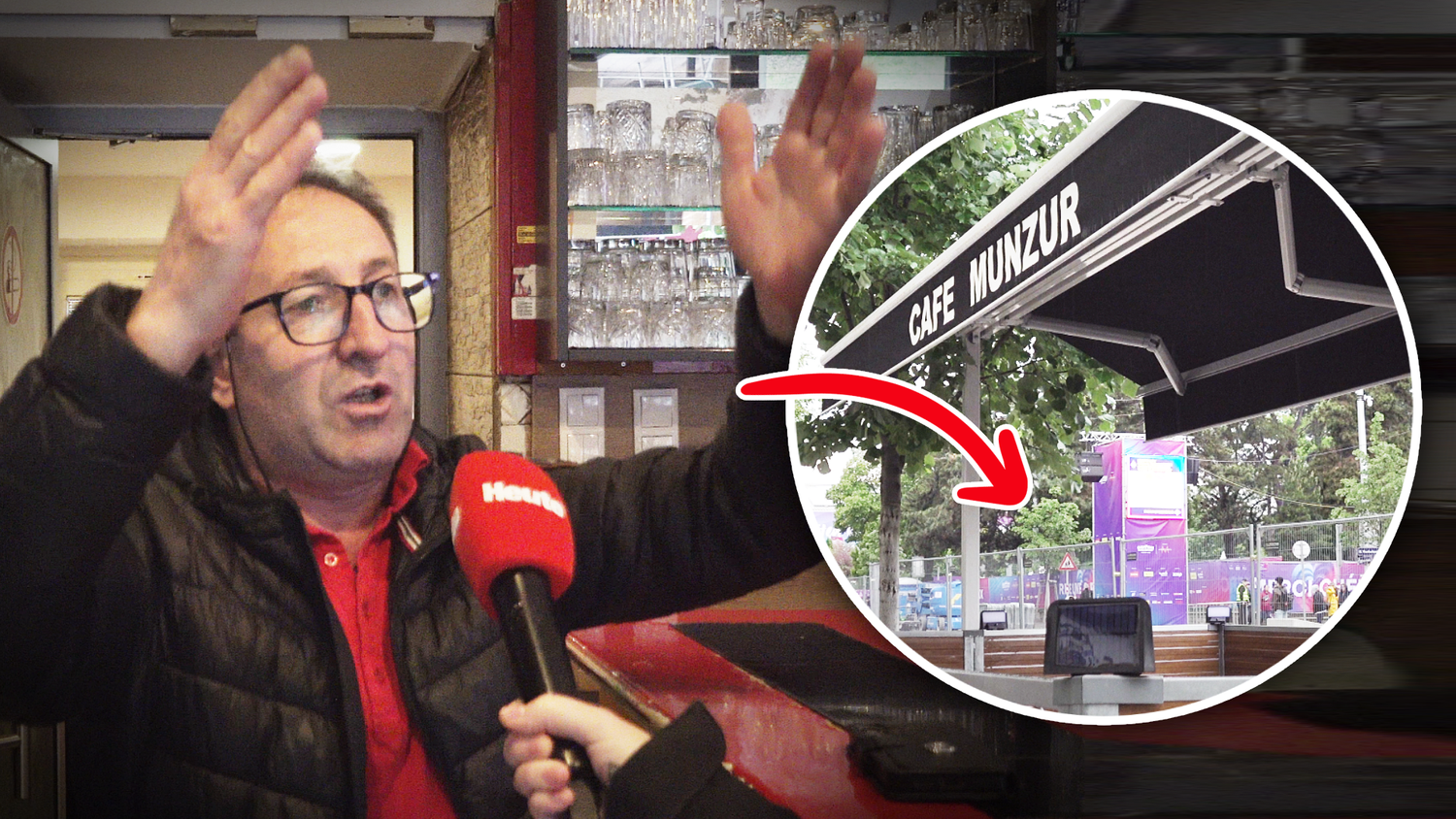 Gastronom Ali Ekber hätte sich mehr vom ESC erwartet.