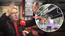 "Hab keine Kunden" Gastronom verzweifelt wegen ESC-Zaun