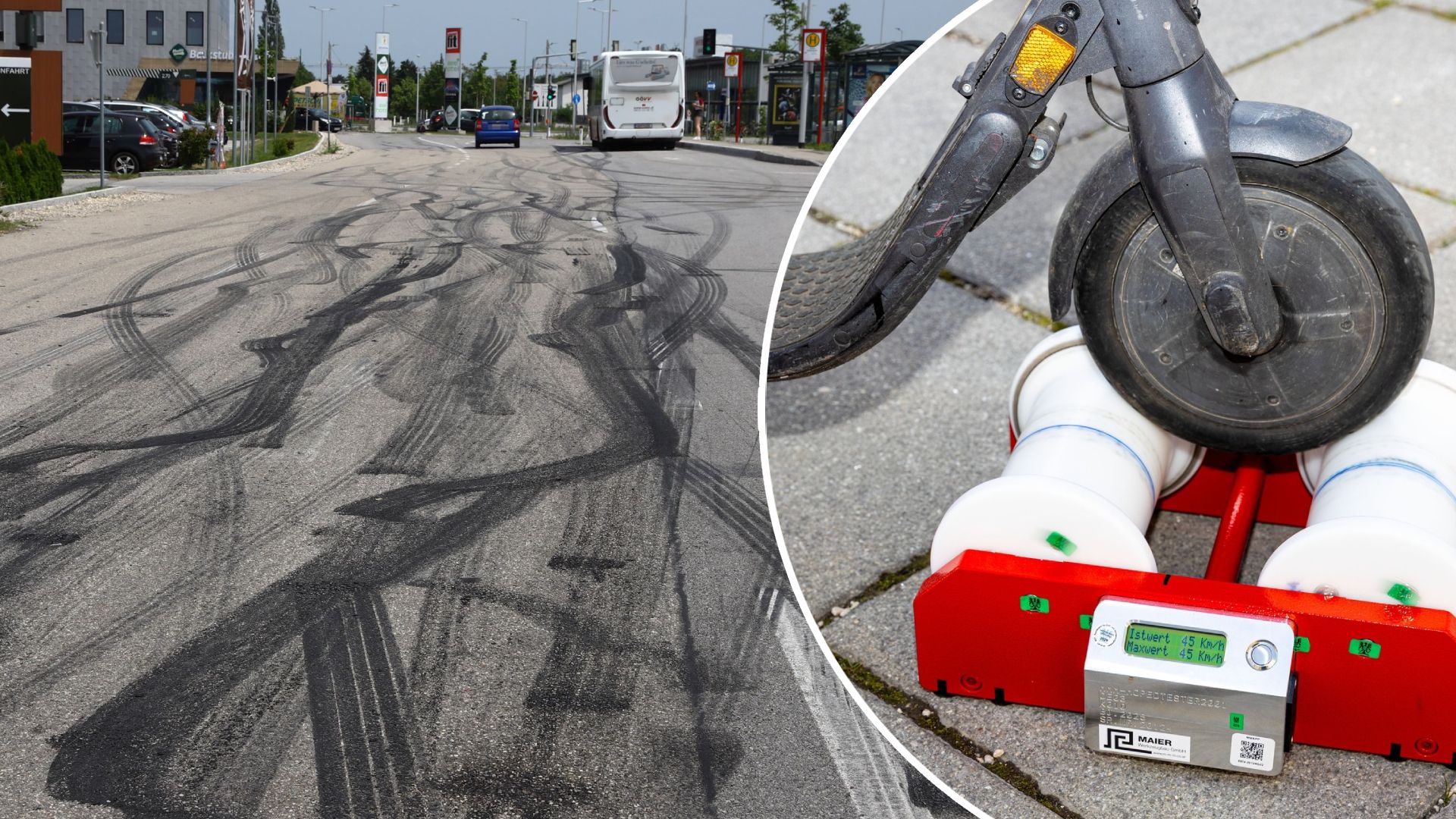 Als Hotspot für Raser und Tuner ist Traun längst bekannt – jetzt geraten auch E-Scooter ins Visier.