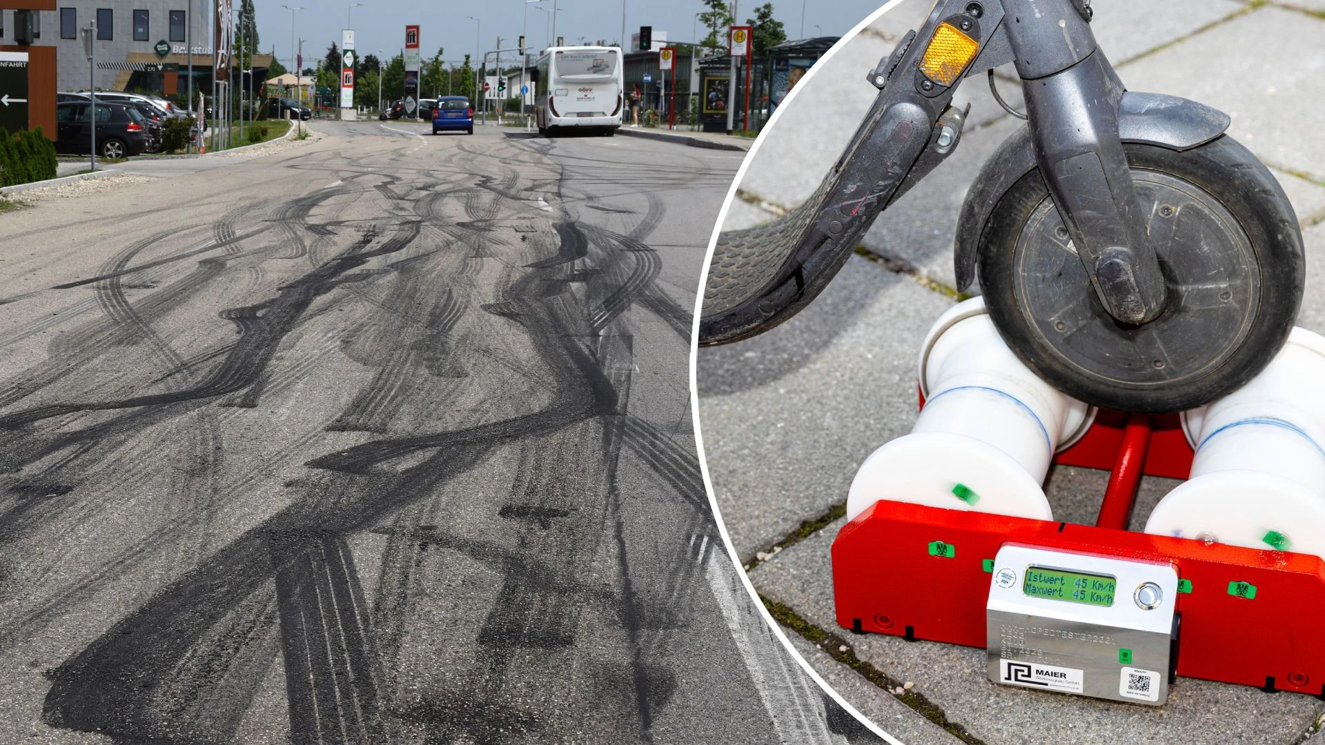 Als Hotspot für Raser und Tuner ist Traun längst bekannt – jetzt geraten auch E-Scooter ins Visier.