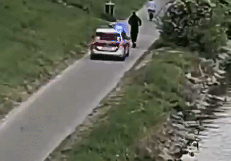 Eine wilde E-Scooter-Ausfahrt auf der Wiener Donauinsel hat einen größeren Polizeieinsatz ausgelöst.