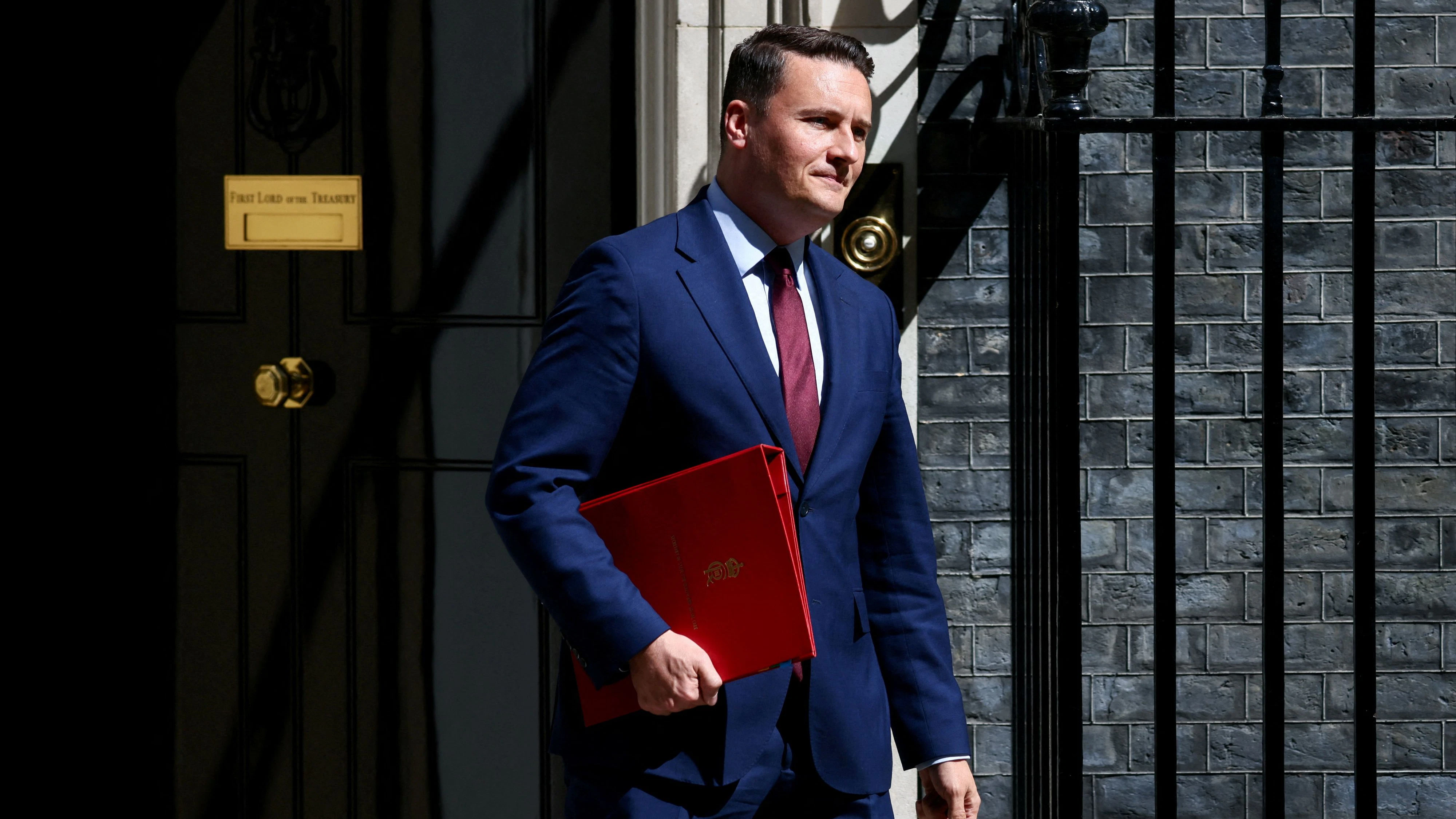 Der neue Premier? Gesundheitsminister Wes Streeting hat Ambitionen auf das Amt