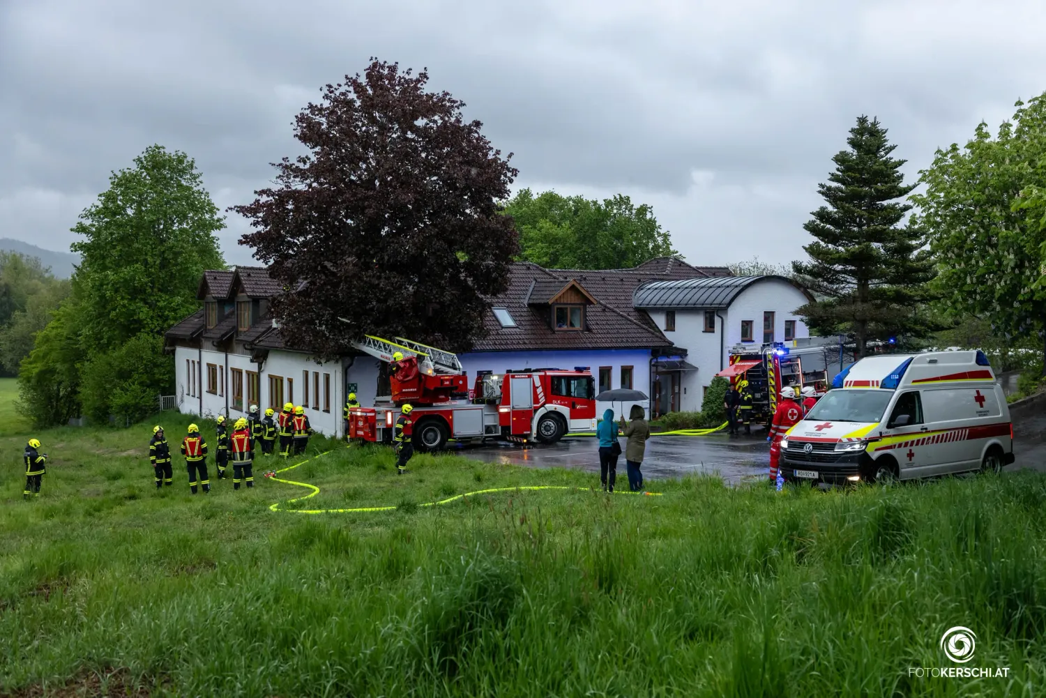 Die Einsatzkräfte rückten am Montag zum Kindergarten aus.