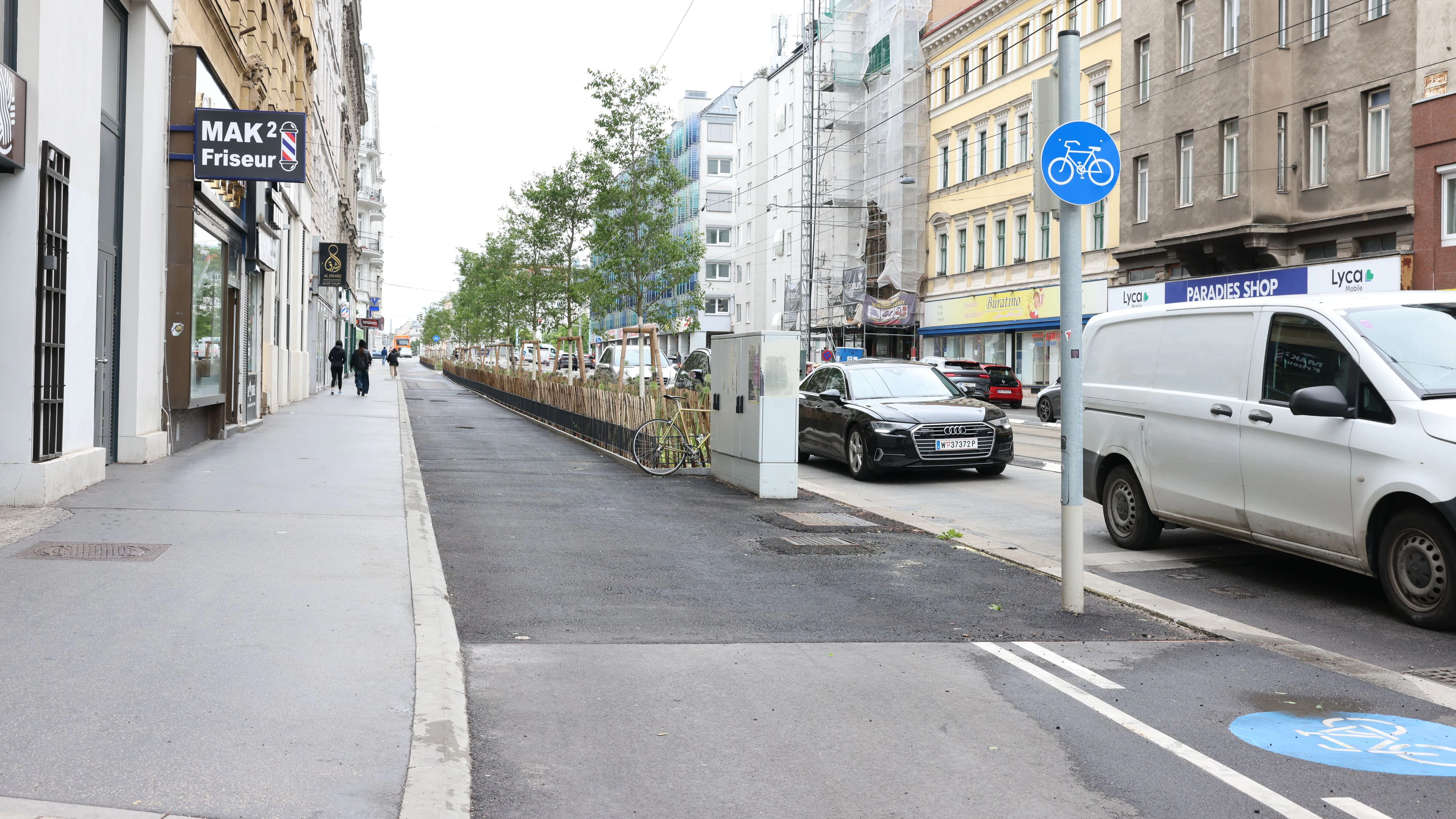Heute.at - Frust über neuen Radweg – alles wird wieder aufgegraben
