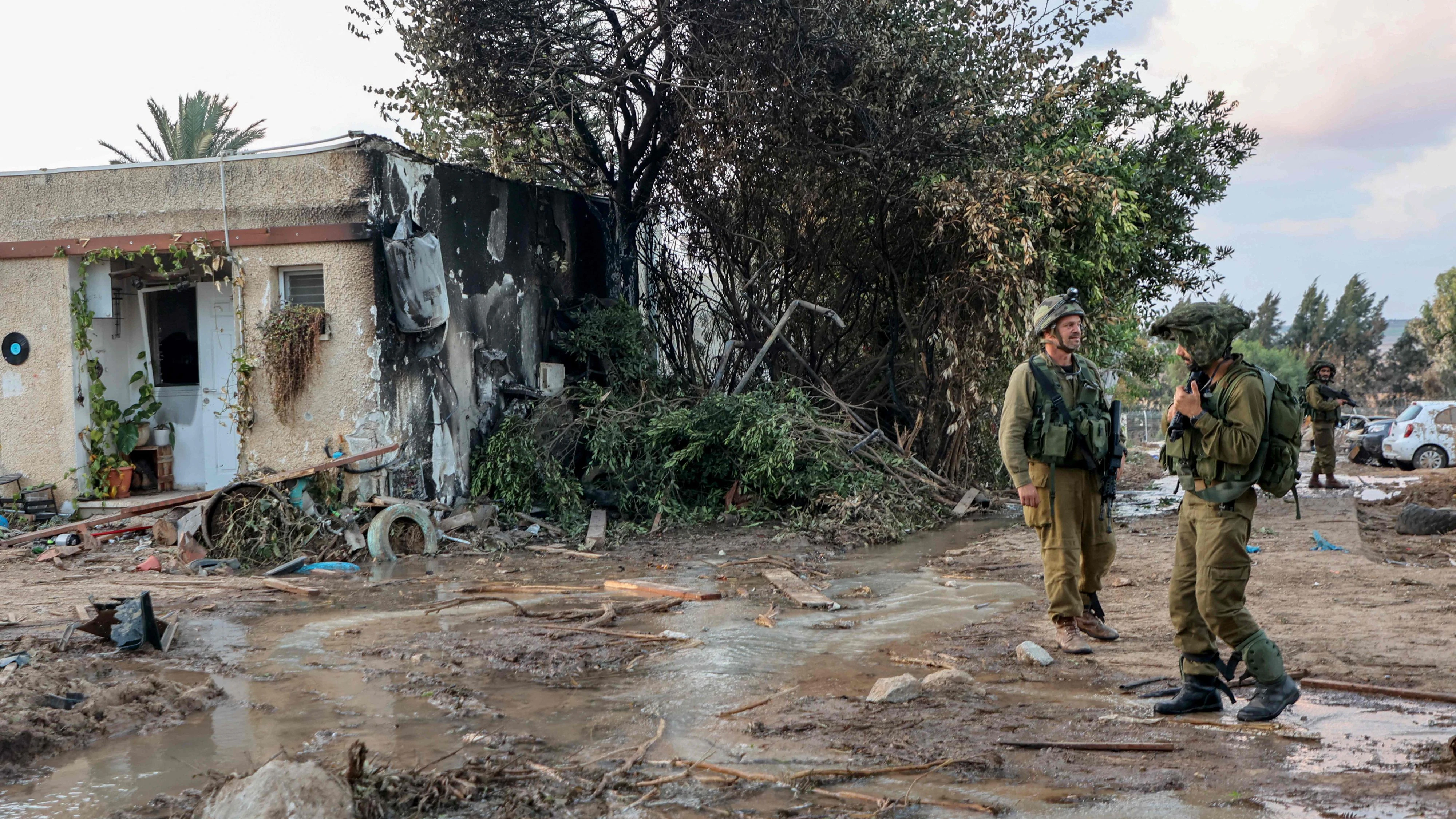 Bei dem Hamas-Angriff wurden 2023 mehrere Ortschaften zerstört. (Symbolbild)
