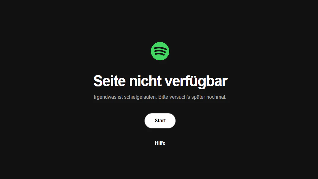 Spotify down