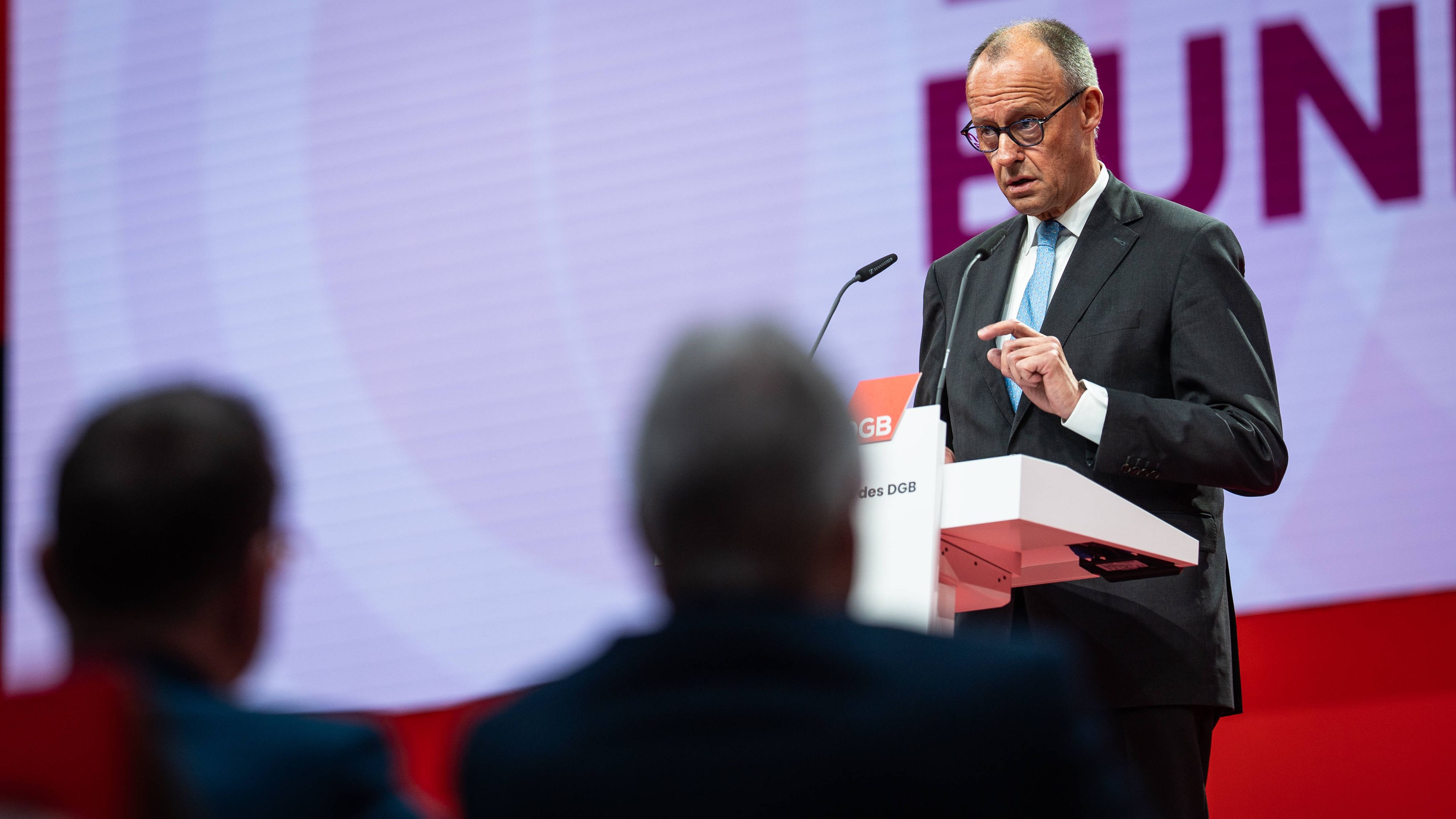 Deutschlands Bundeskanzler Friedrich Merz wurde ausgebuht.
