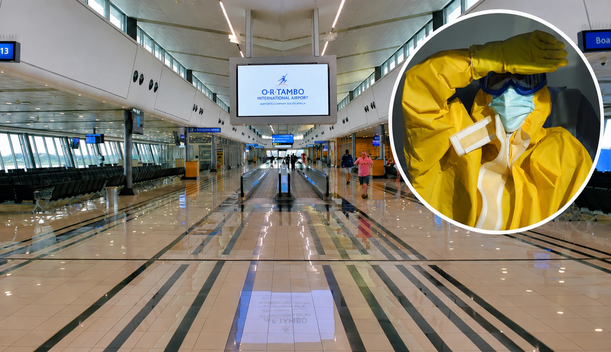 Am Flughafen Johannisburg kam es zum möglichen Kontakt des Österreichers mit der mittlerweile verstorbenen Niederländerin. (Symbolbild)