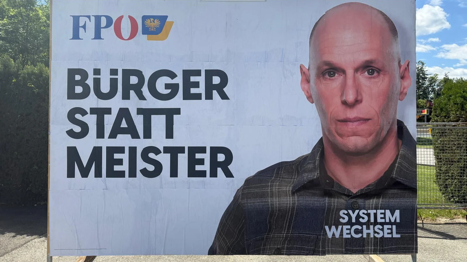 Am Mittwoch fand die Vorstellung der neuen Plakate statt.