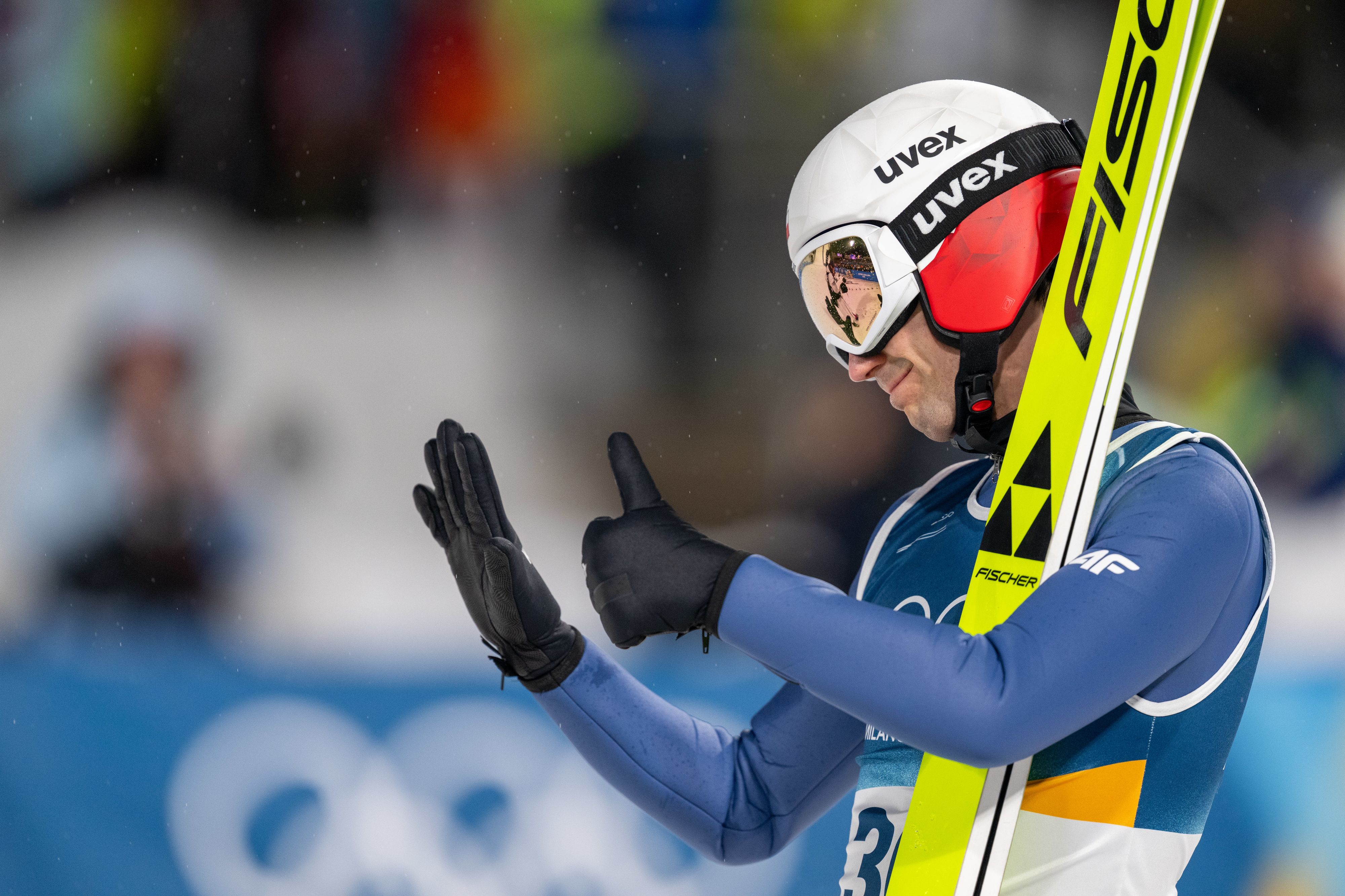 Der polnische Star-Springer Kamil Stoch. 