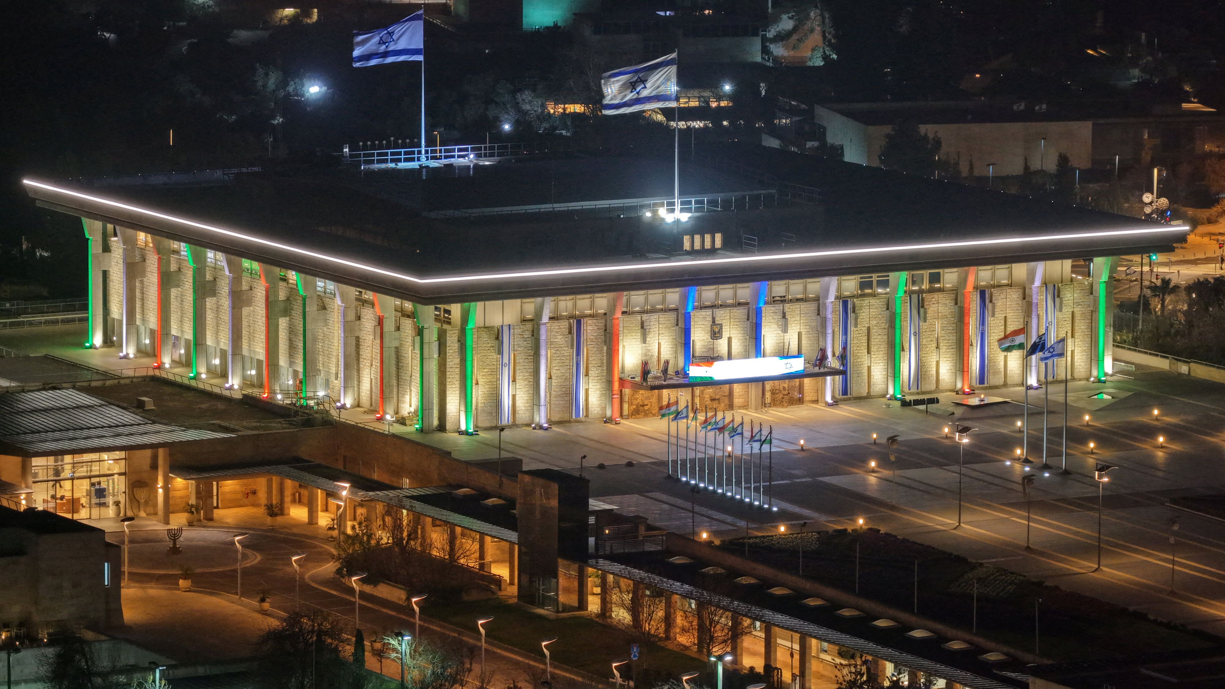 Die Knesset, wie das israelische Parlament genannt wird, könnte bald neu zusammengesetzt werden. Archibbild.
