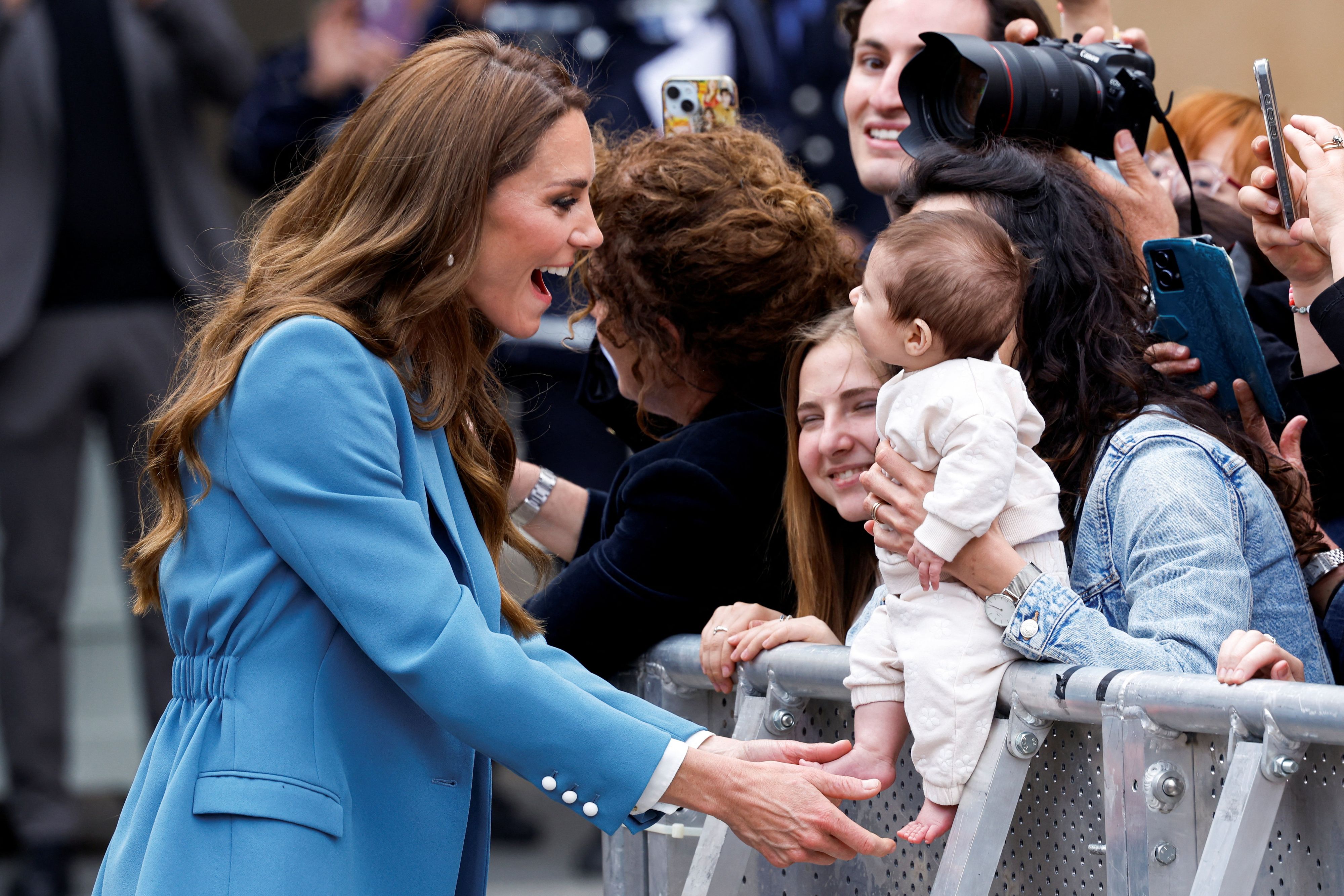 Prinzessin Kate erobert die Herzen der Italiener im Sturm.