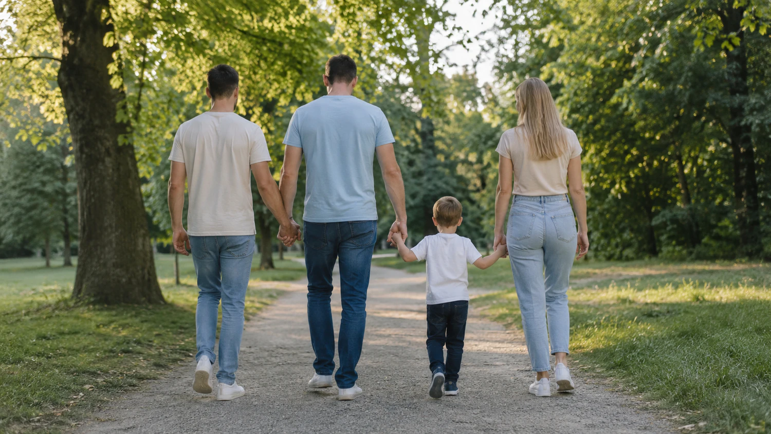 Erstmals wurde ein Kind rechtlich als Sohn von drei Elternteilen anerkannt