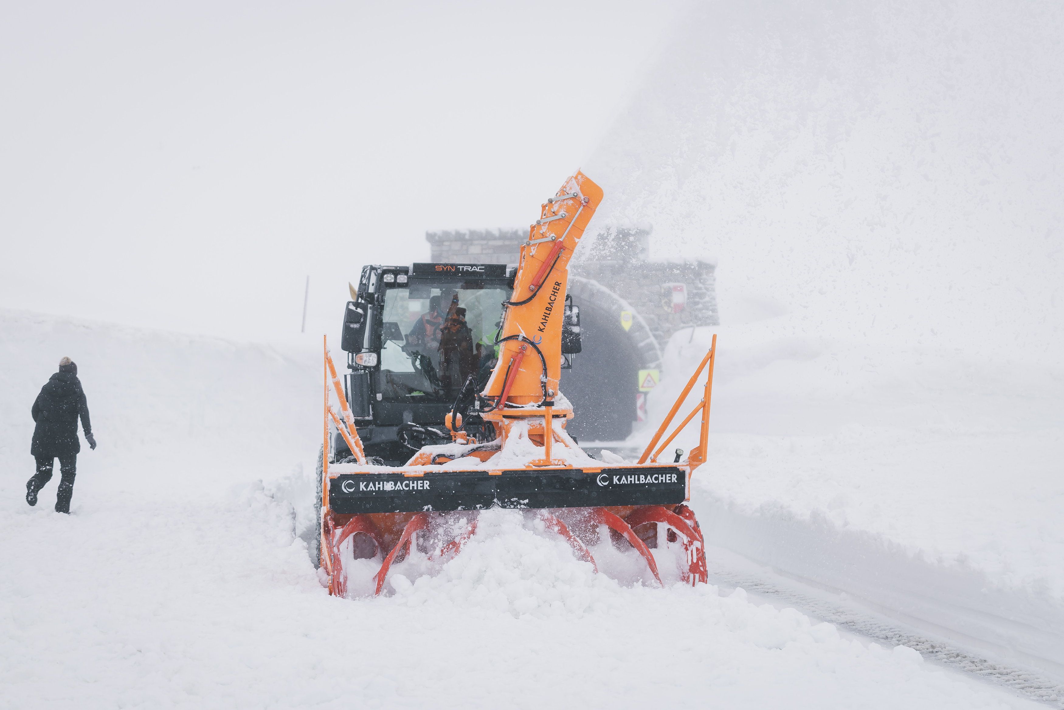 Heute.at - Markanter Wintereinbruch – hier schneit es in Massen