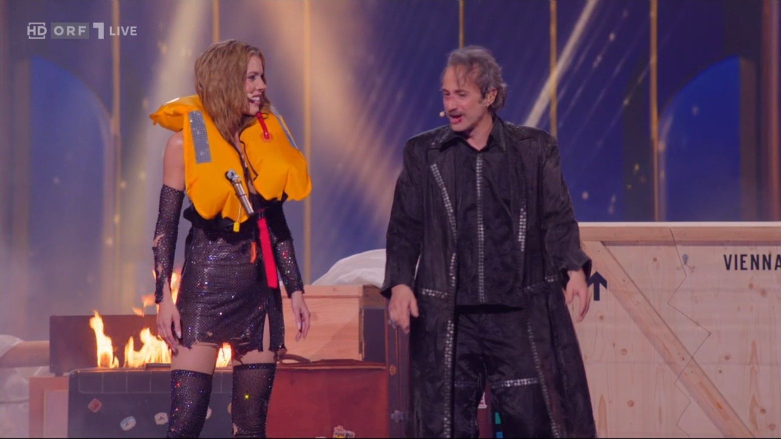 Swarovski und Ostrowski singen im zweiten Halbfinale erneut.
