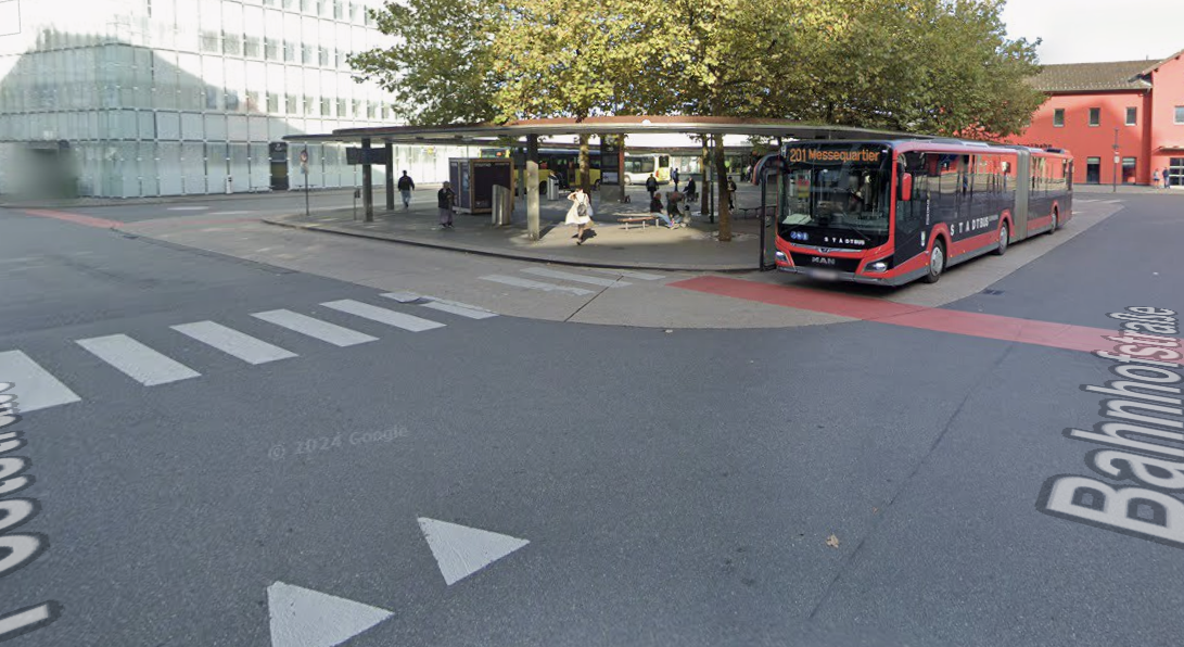 Der Vorfall ereignete sich im Bereich des Busbahnhofs in Dornbirn.