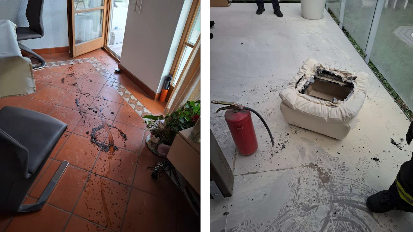 Heute.at - Hocker in Brand: Rauchmelder rettet Bewohner das Leben