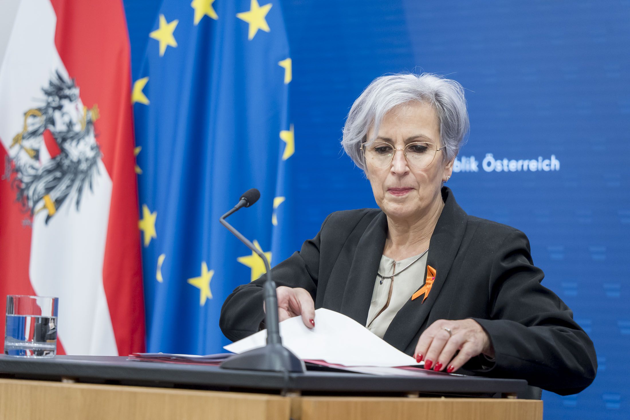 Justizministerin Anna Sporrer (SPÖ)