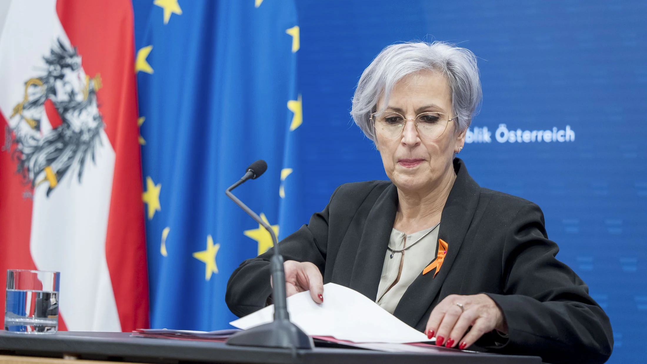 Justizministerin Anna Sporrer (SPÖ)