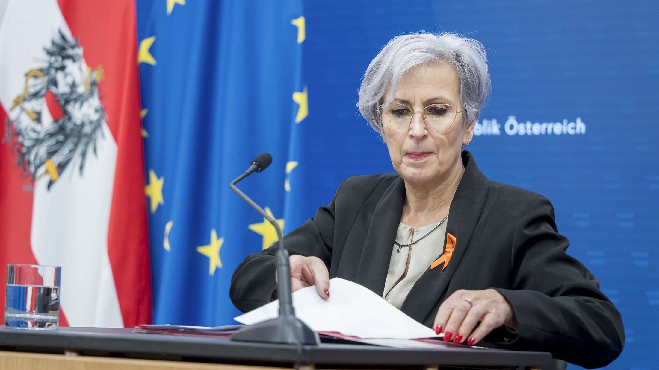 Justizministerin Anna Sporrer (SPÖ)