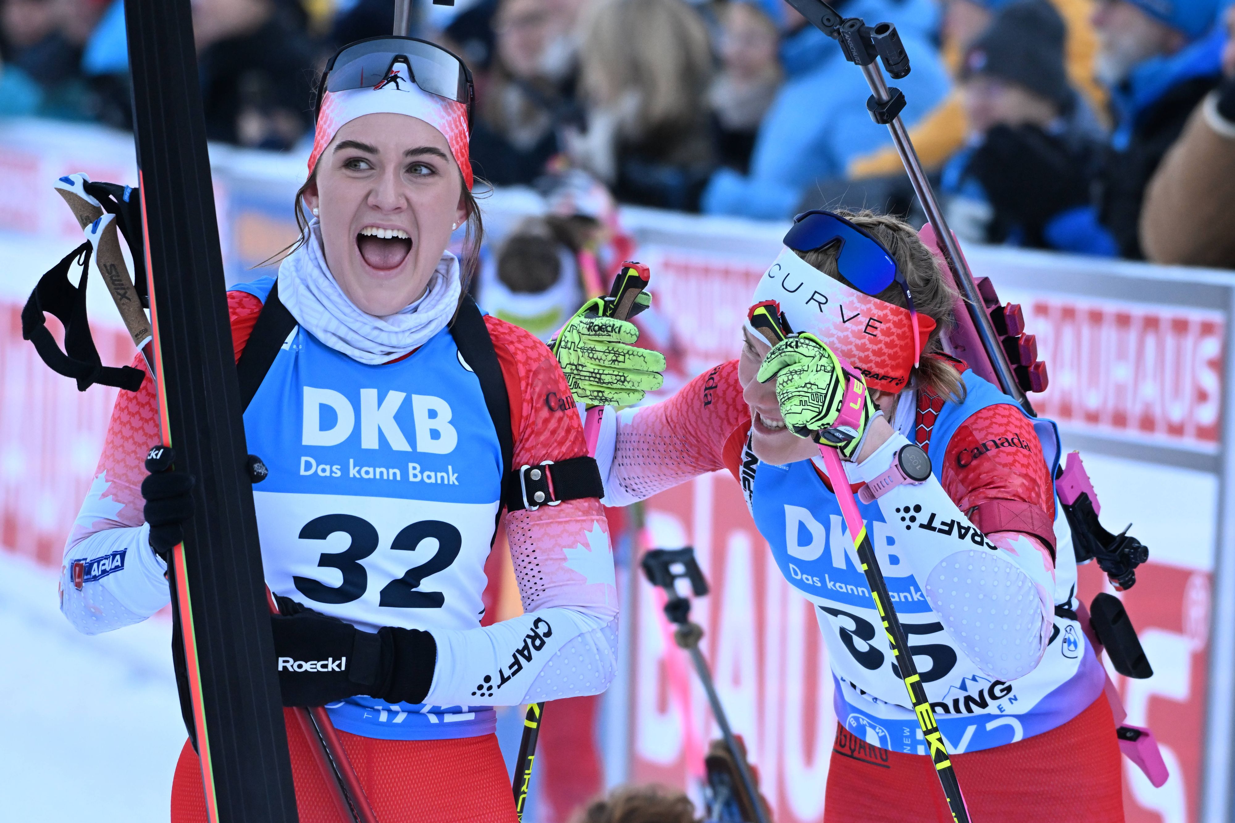Benita Peiffer (links) beendet unerwartet ihre Karriere. 