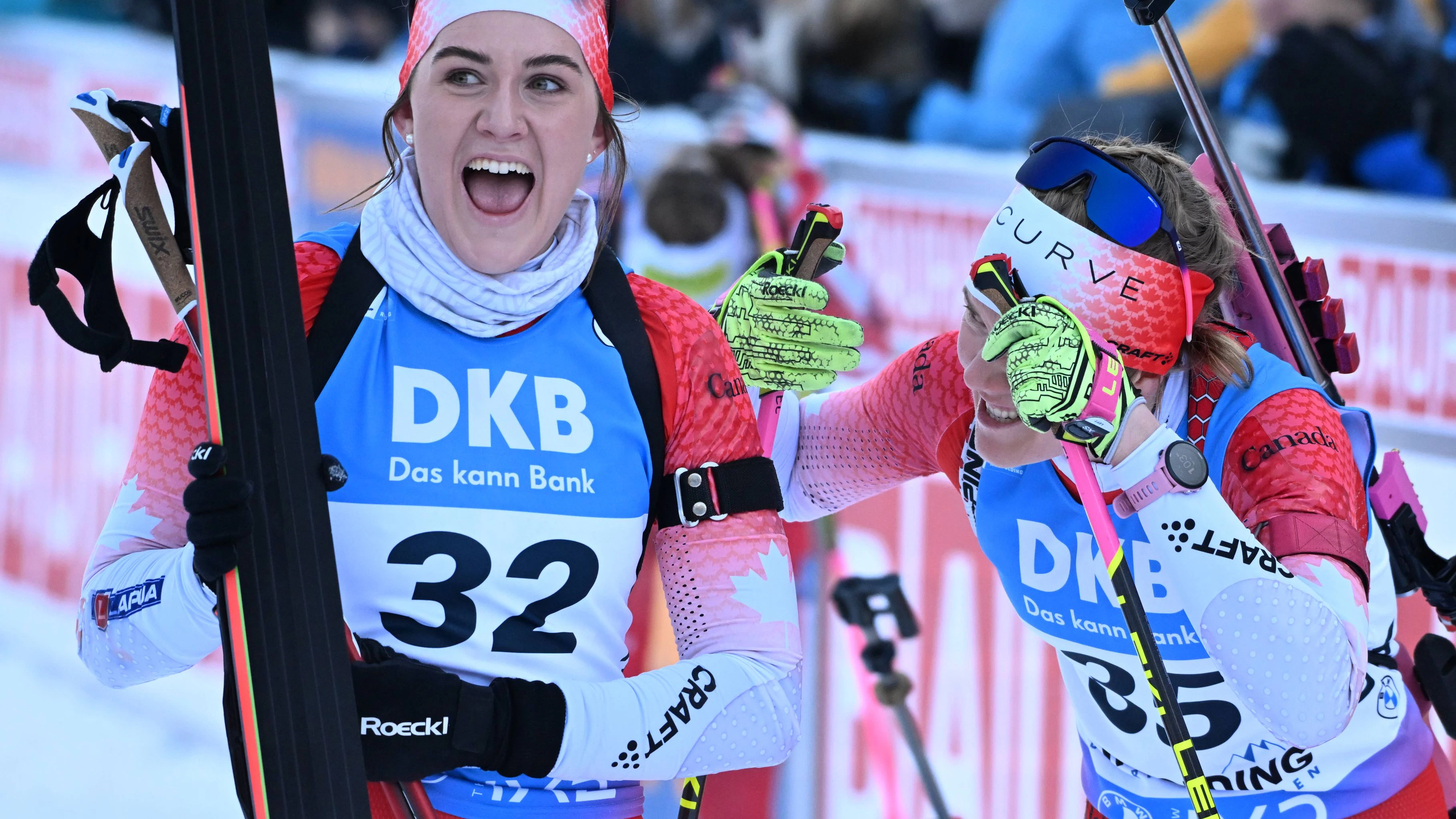 Benita Peiffer (links) beendet unerwartet ihre Karriere. 