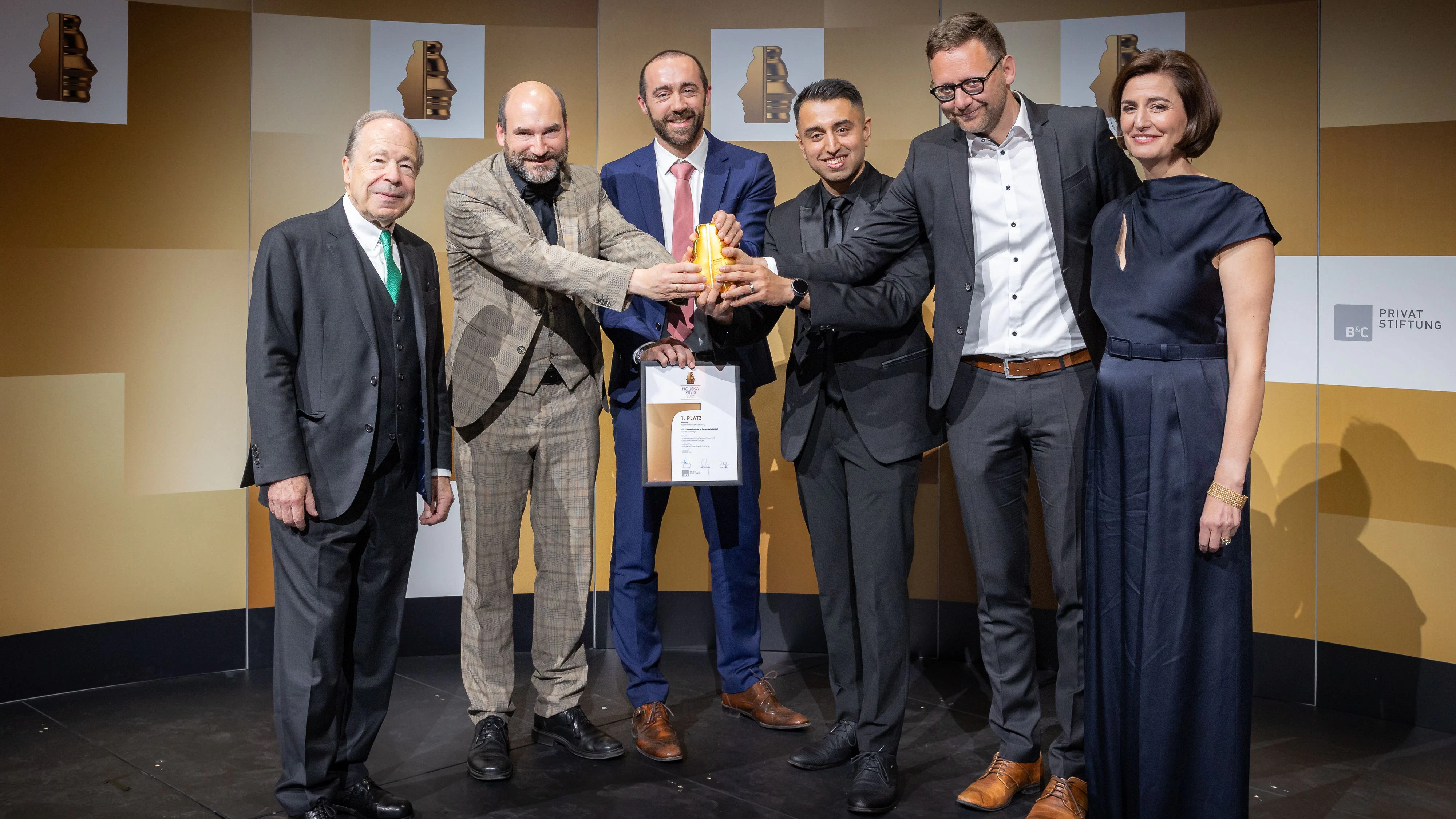 Das Forschungsprojekt „Voltera“ gewann beim renommierten Houskapreis 2026 in der Kategorie "Außeruniversitäre Forschung".