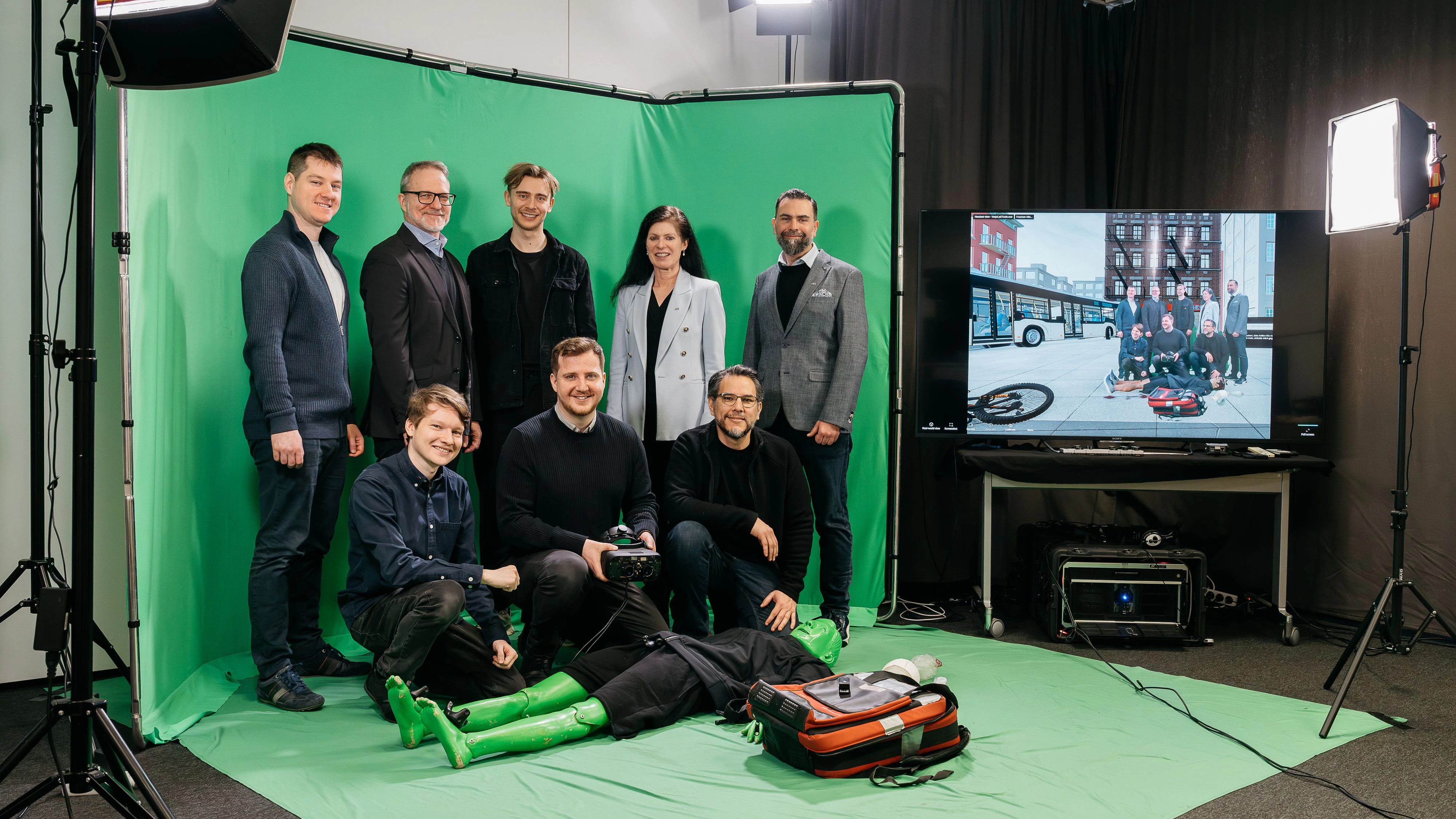 "Green Manikin" soll Erste-Hilfe- und Notfallübungen realistischer machen. 
