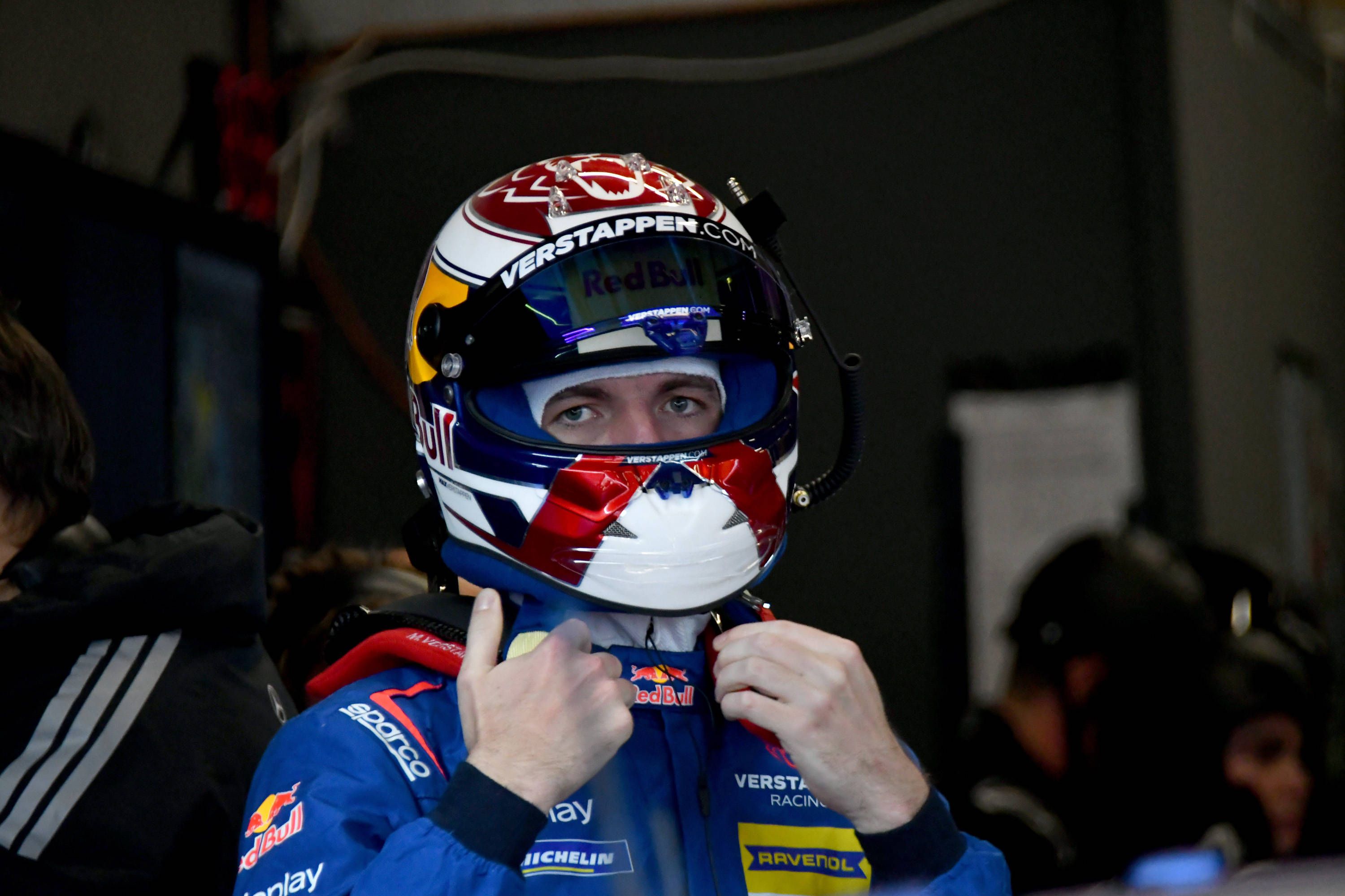 Formel-1-StarMax Verstappen geht auf dem Nürburgring an den Start. 