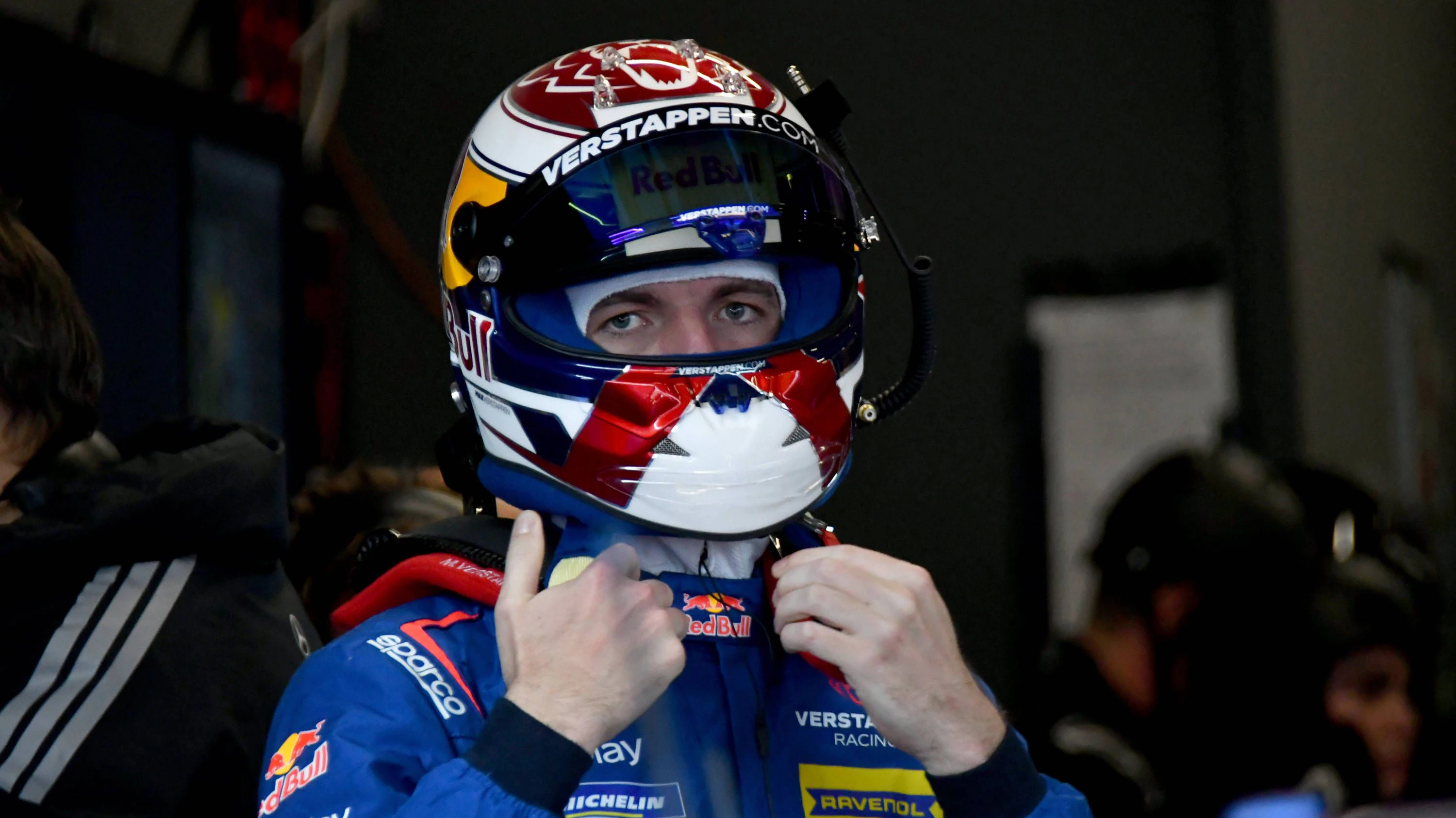 Formel-1-StarMax Verstappen geht auf dem Nürburgring an den Start. 