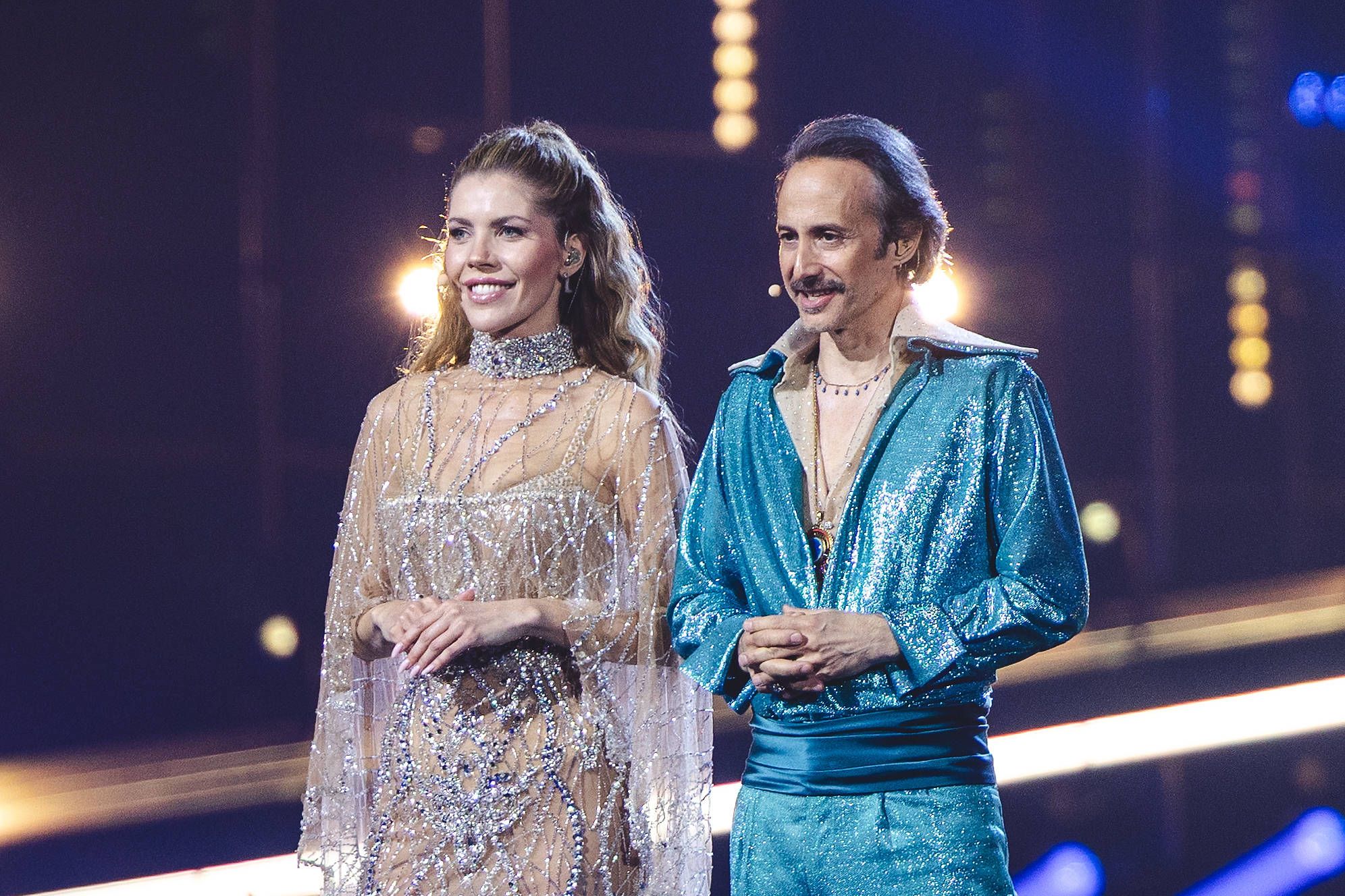 ESC-Moderatoren: Victoria Swarovski and Michael Ostrowski 