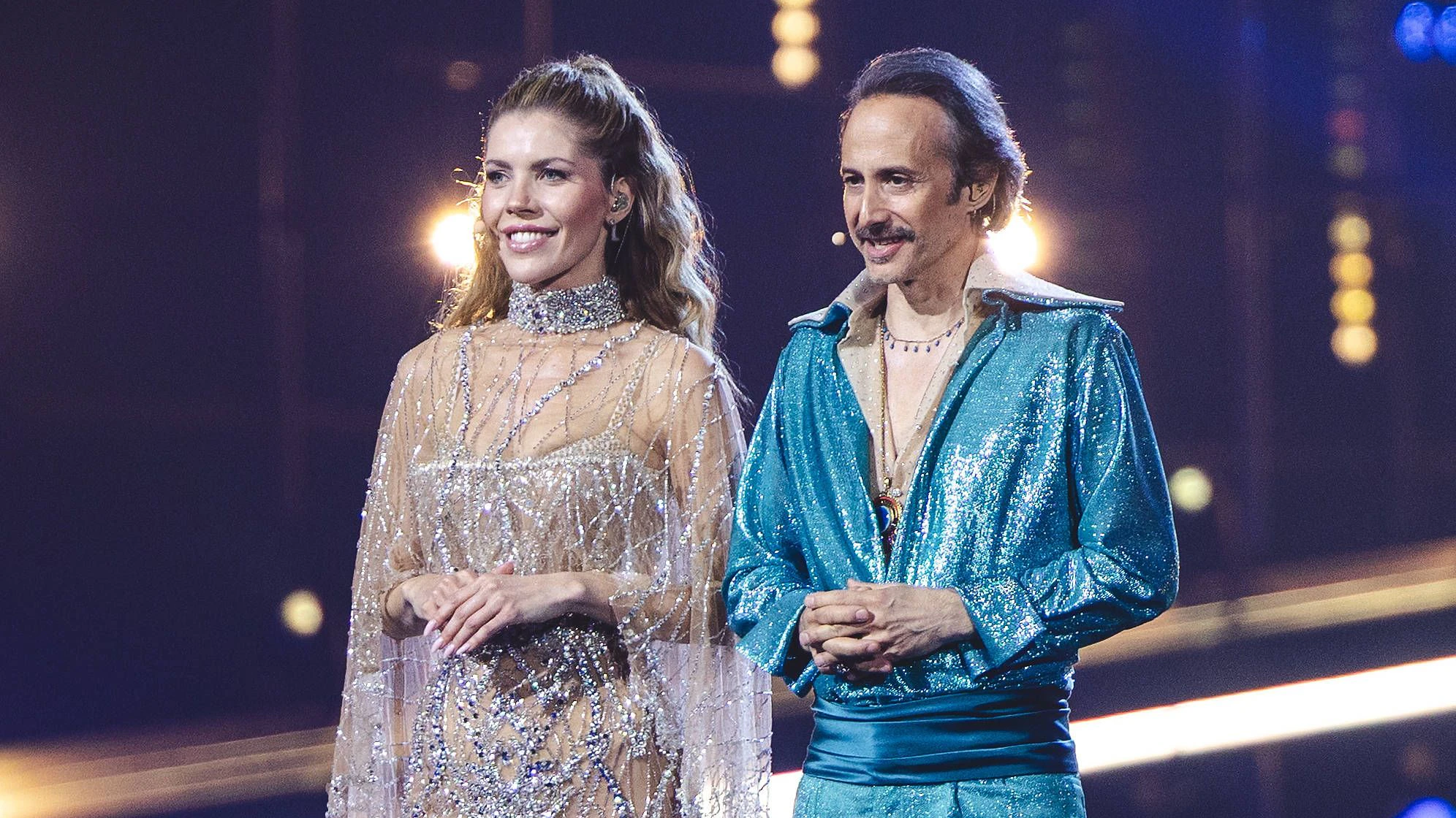 ESC-Moderatoren: Victoria Swarovski and Michael Ostrowski 
