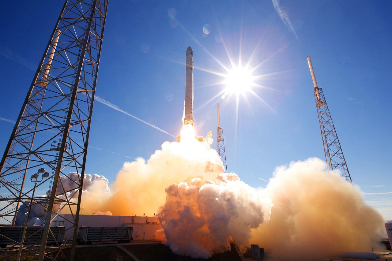 SpaceX Raketenstart